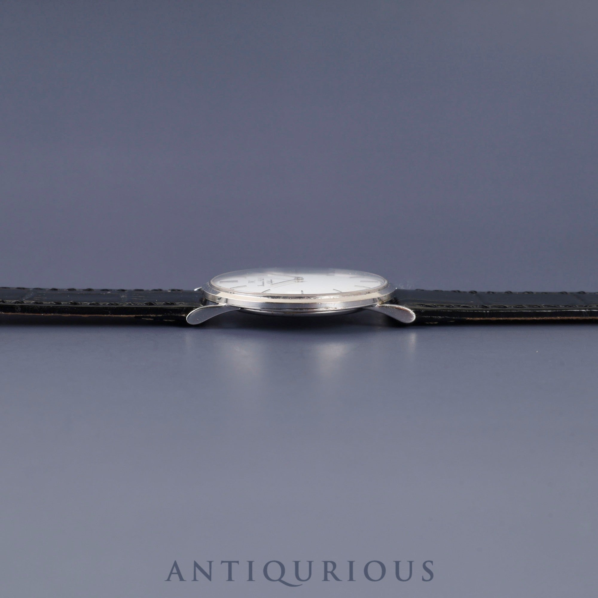 IWC ポートフィノ IW200807 手巻き 750 革 純正尾錠 (SS)ホワイト文字盤 オーバーホール済み アイダブリュシー