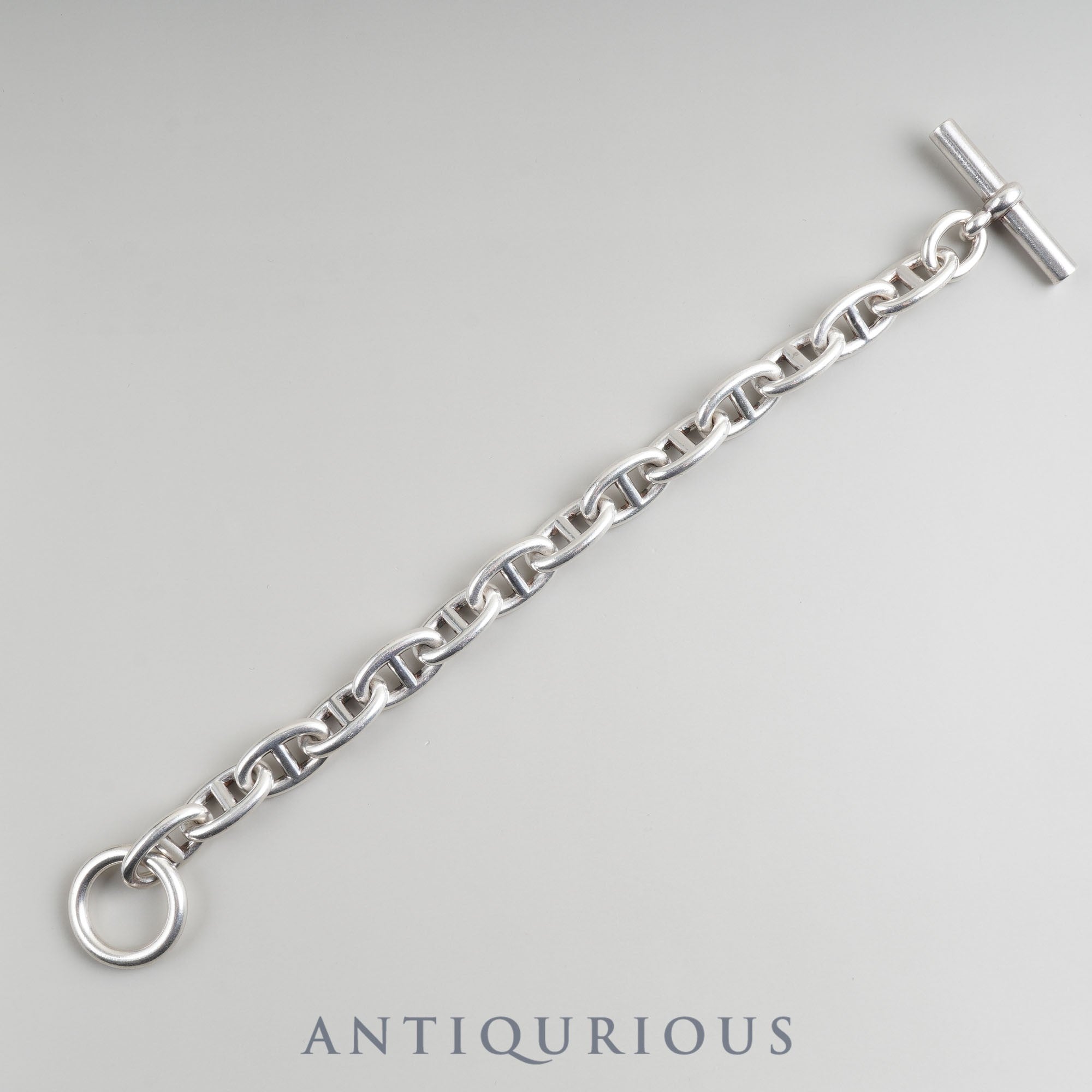 Hermes bracelet Chaine d'Ancre TGM 14 links Margiela period 925 no stamp