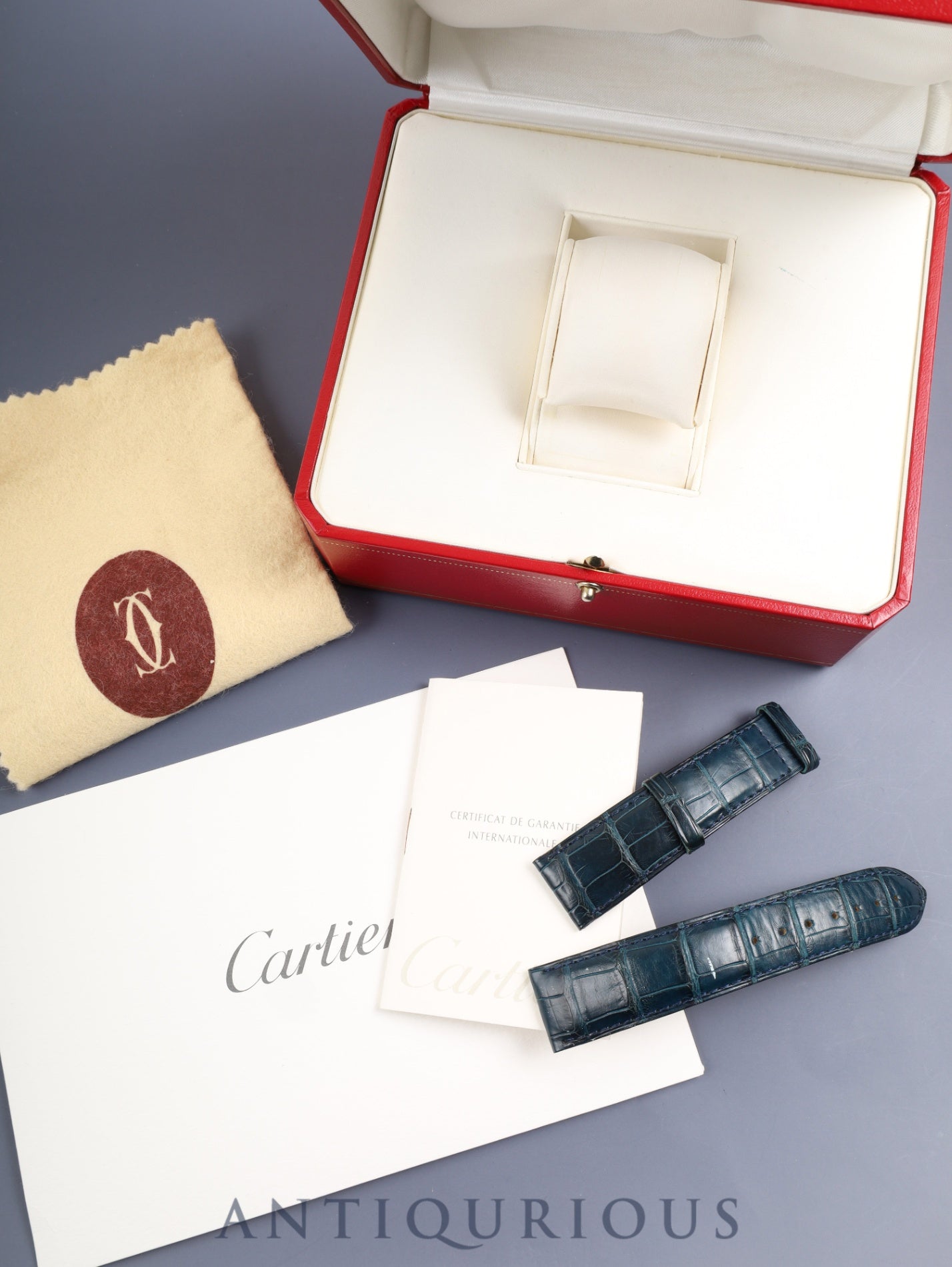 カルティエ タンク バスキュラント LM W1011358 / 2390 手巻き Cal.061 SS 革 純正ピンバックル(SS) ホワイトローマン文字盤 箱 保証書 オーバーホール済み