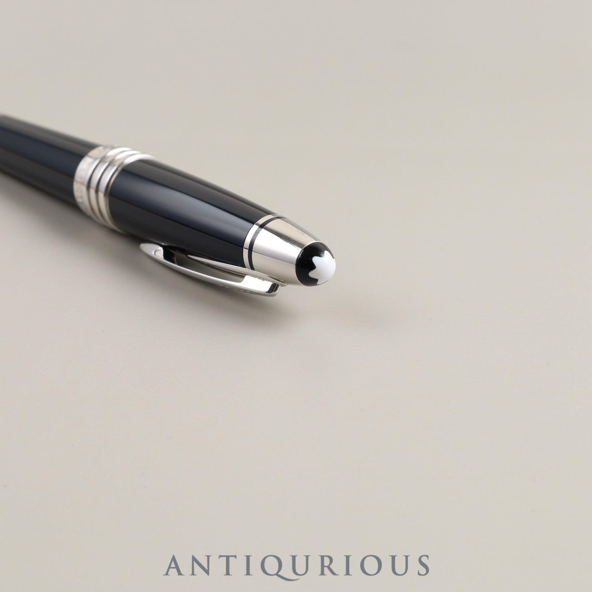 Montblanc Ballpoint Pen JFK MB132089 John F. Kennedy Special Edition Dark Blue Precious Resin Platinum-Plated Clip New Refill