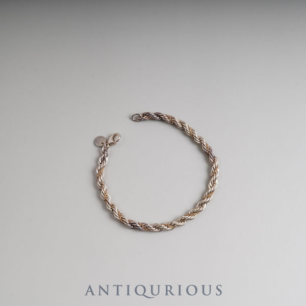 ティファニー ブレスレット ツイストチェーン