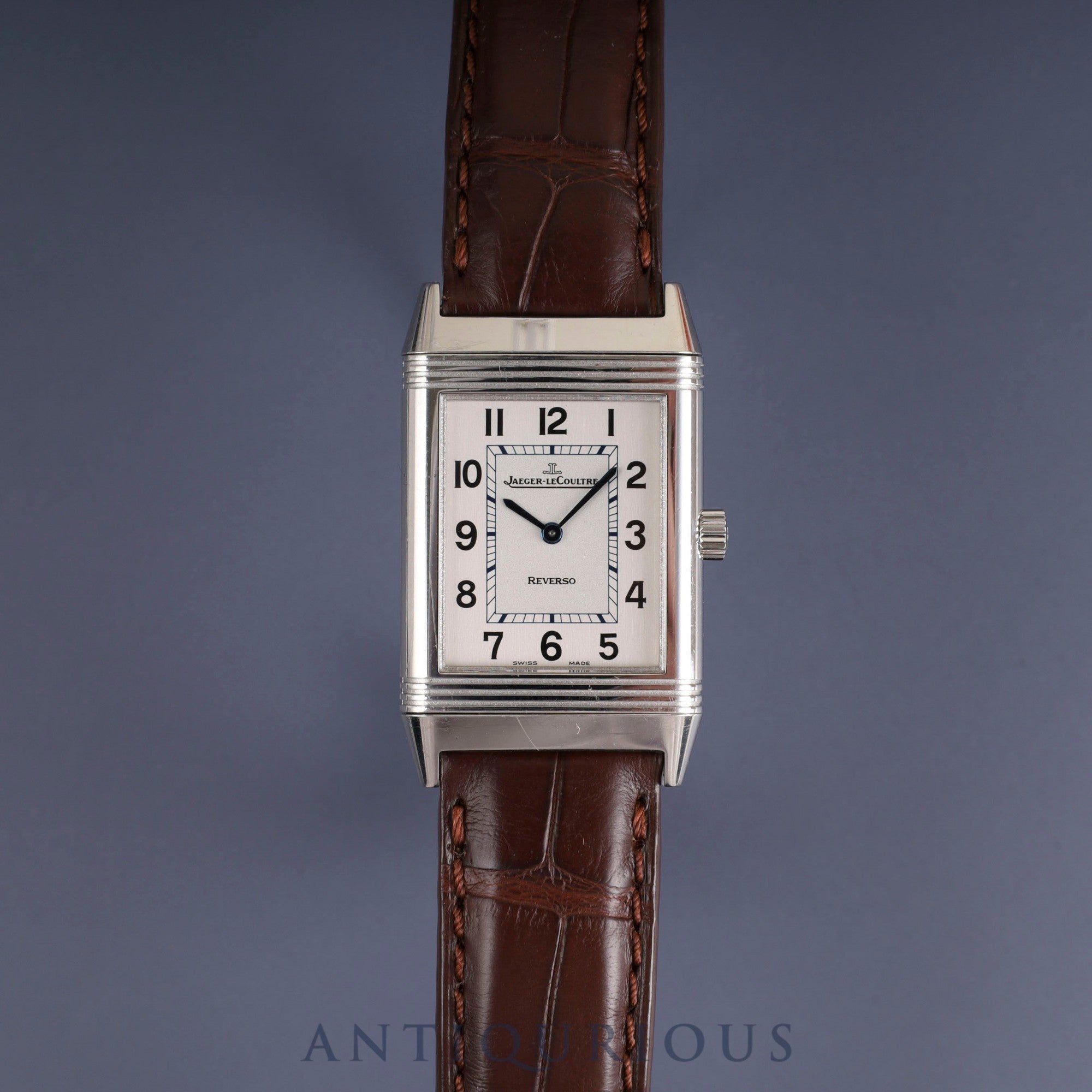 Jaeger-LeCoultre Reverso Classic Q2508412 / 252.8.86 Manual winding Cal.846/1 SS Genuine leather strap Genuine buckle (SS) Silver dial Box Booklet Warranty card (2015) Cloth Genuine replacement strap Overhauled