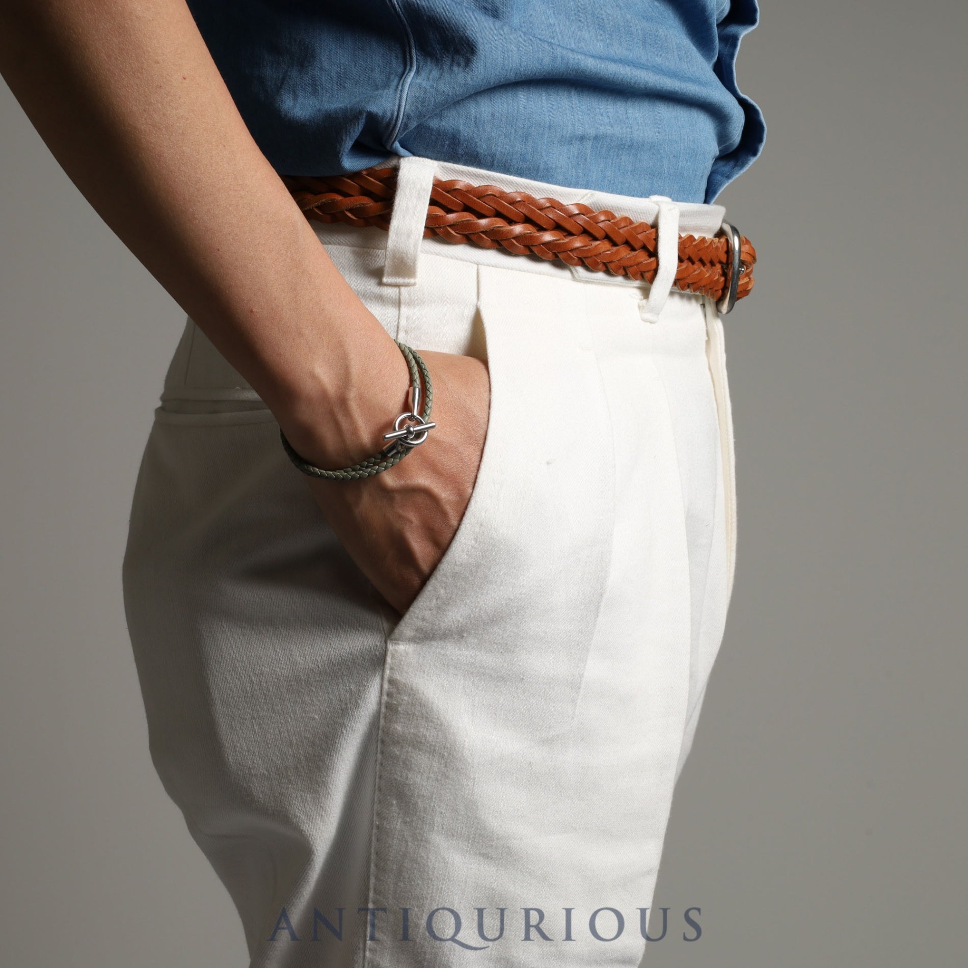 Hermes Bracelet Grenan Double Tour Leather