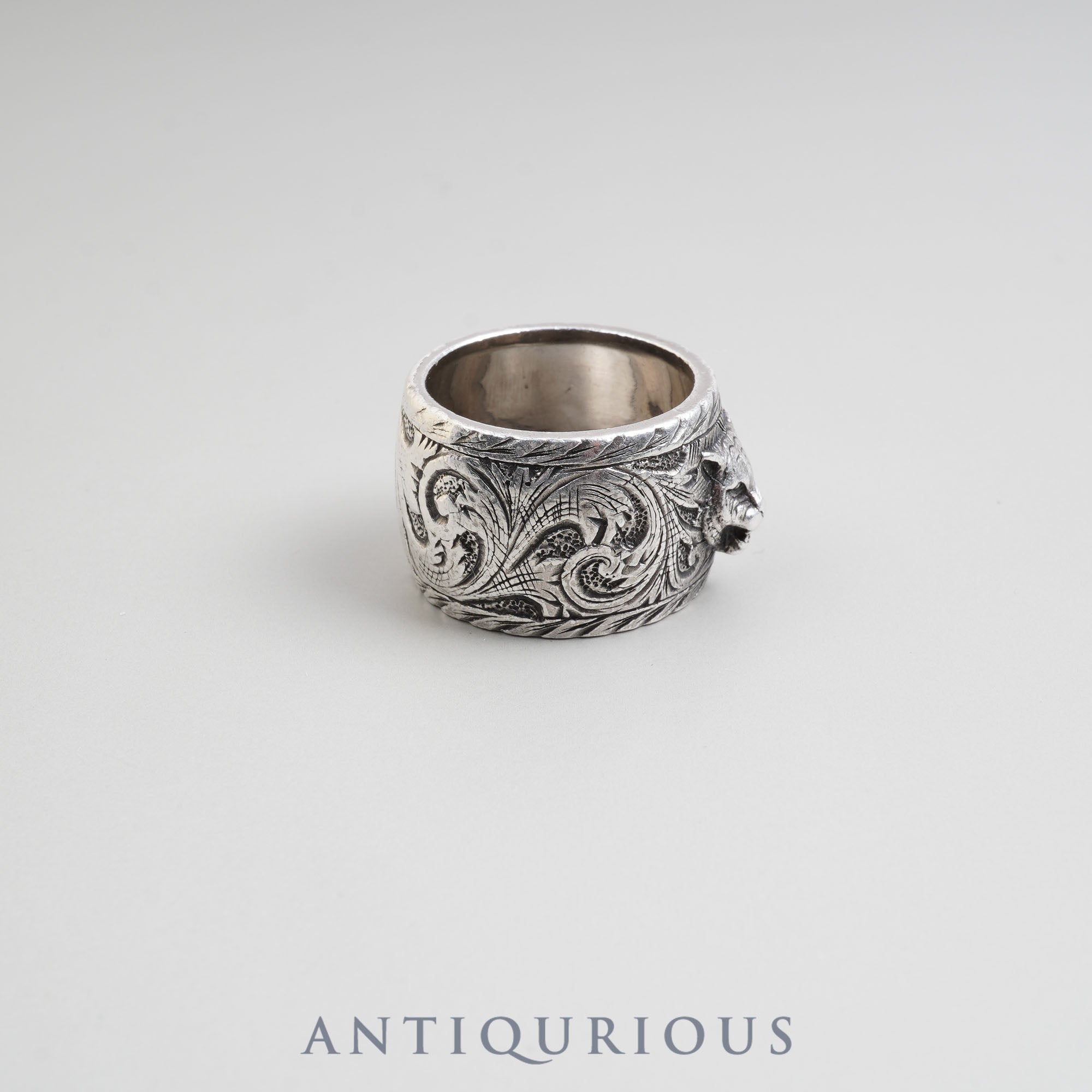 gucci ring tiger head