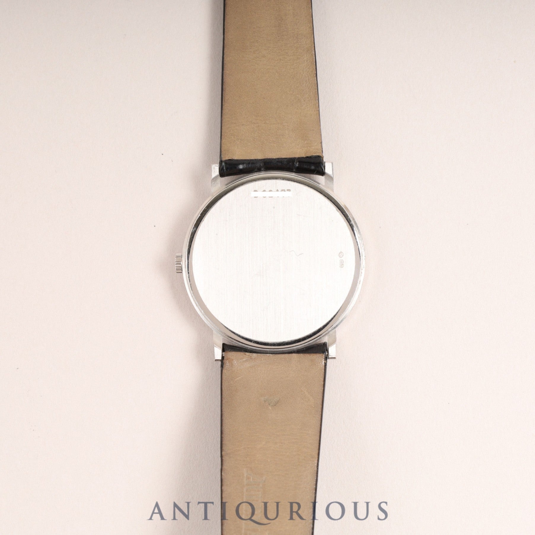 Audemars Piguet Extra-Flat Manual Winding Caliber 2080 750WG Leather Strap with Genuine Buckle (750WG) White Dial 31.6mm