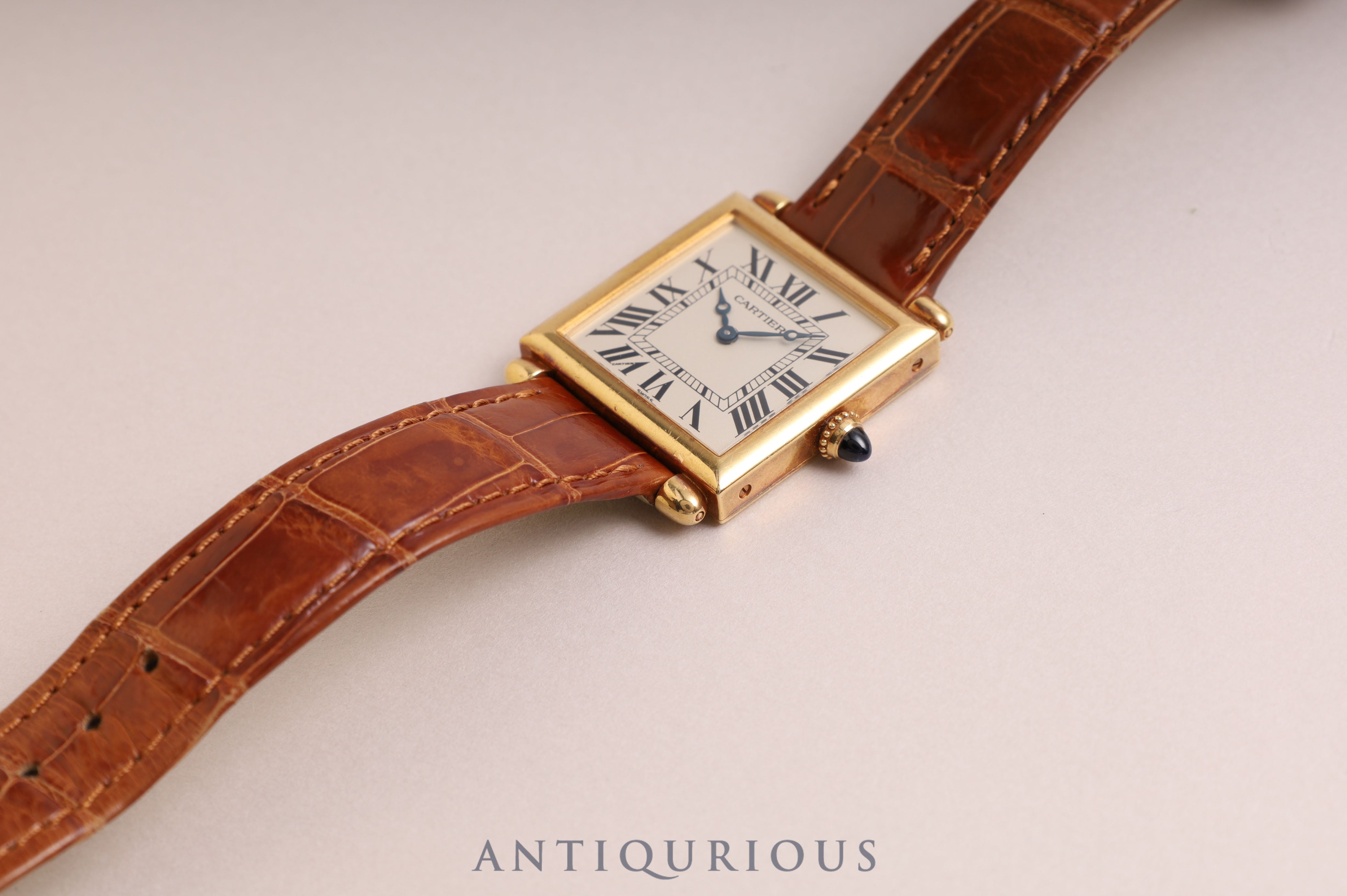 Cartier Tank Obu LM QZ W1512256