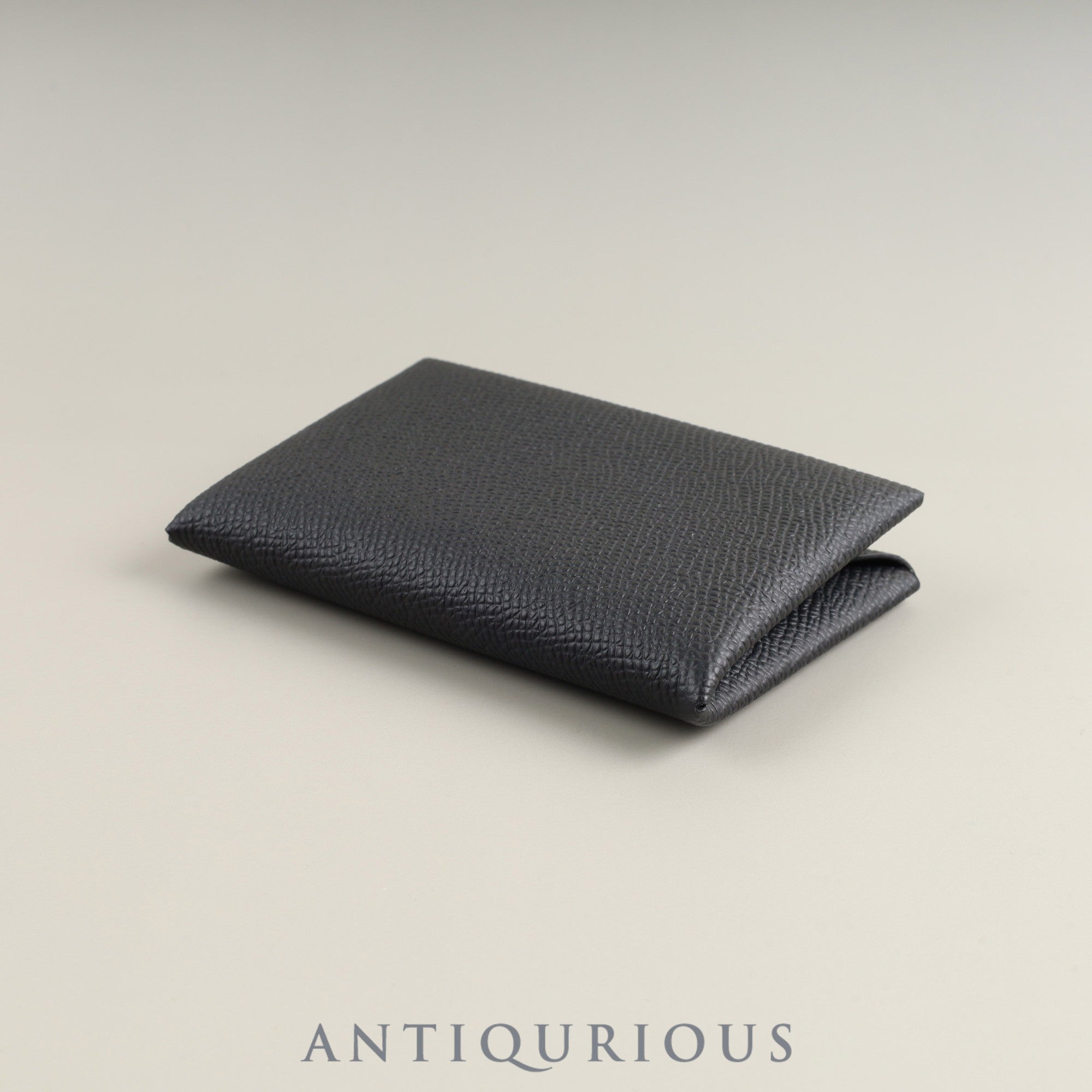 エルメス カルヴィ ヴォーエプソン カードケース ブラック W刻印(2024年頃)箱 冊子 カード(2025年9月23日)