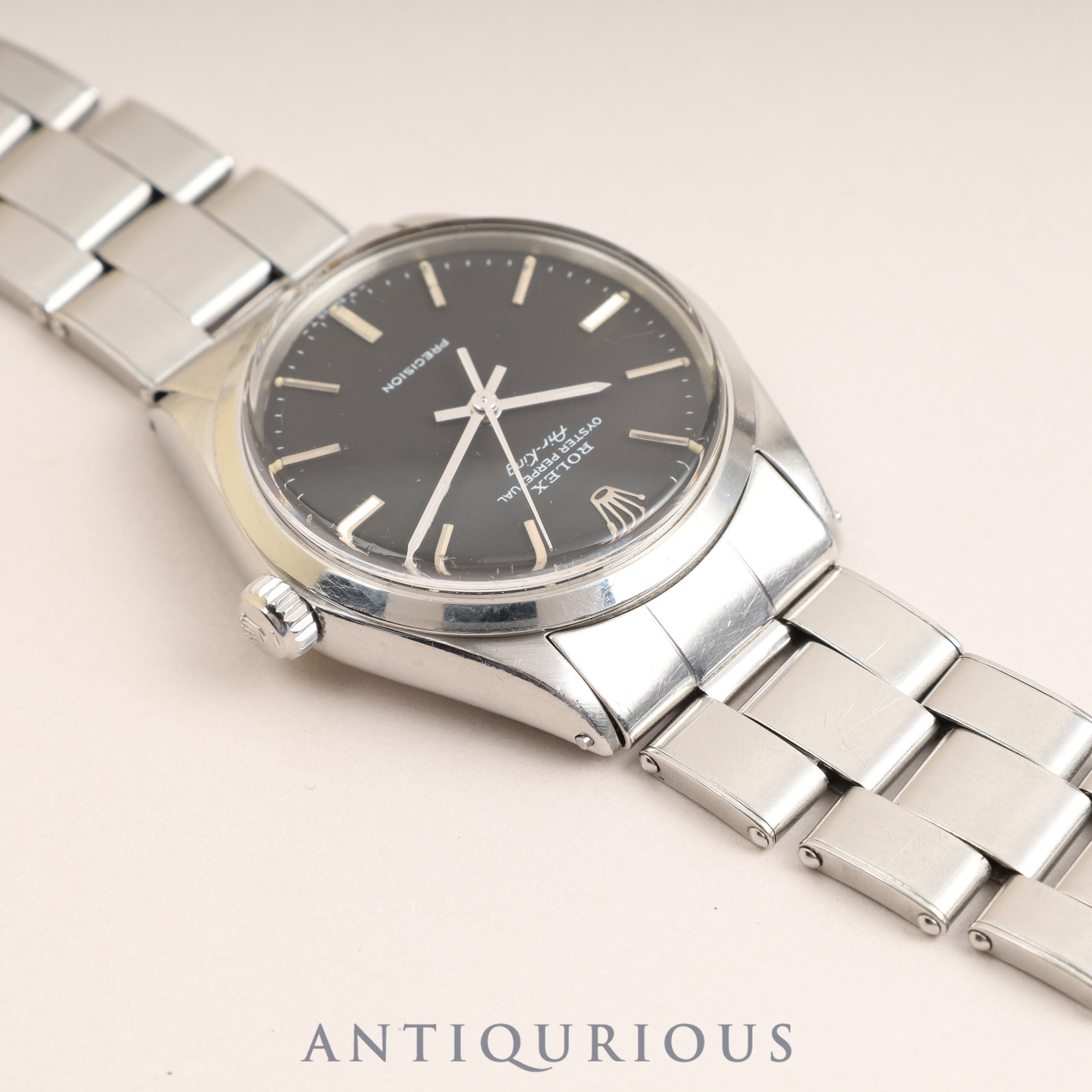 ロレックス エアキング 5500 黒文字盤 2番