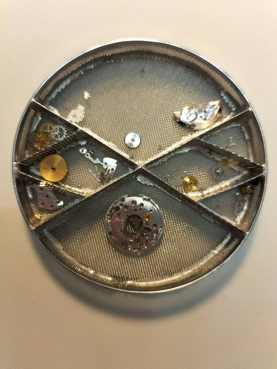カルティエ マストタンク LM 手巻き Cal.78-1 SV925 革 純正尾錠(GP)ブラックローマン文字盤 オーバーホール済み
