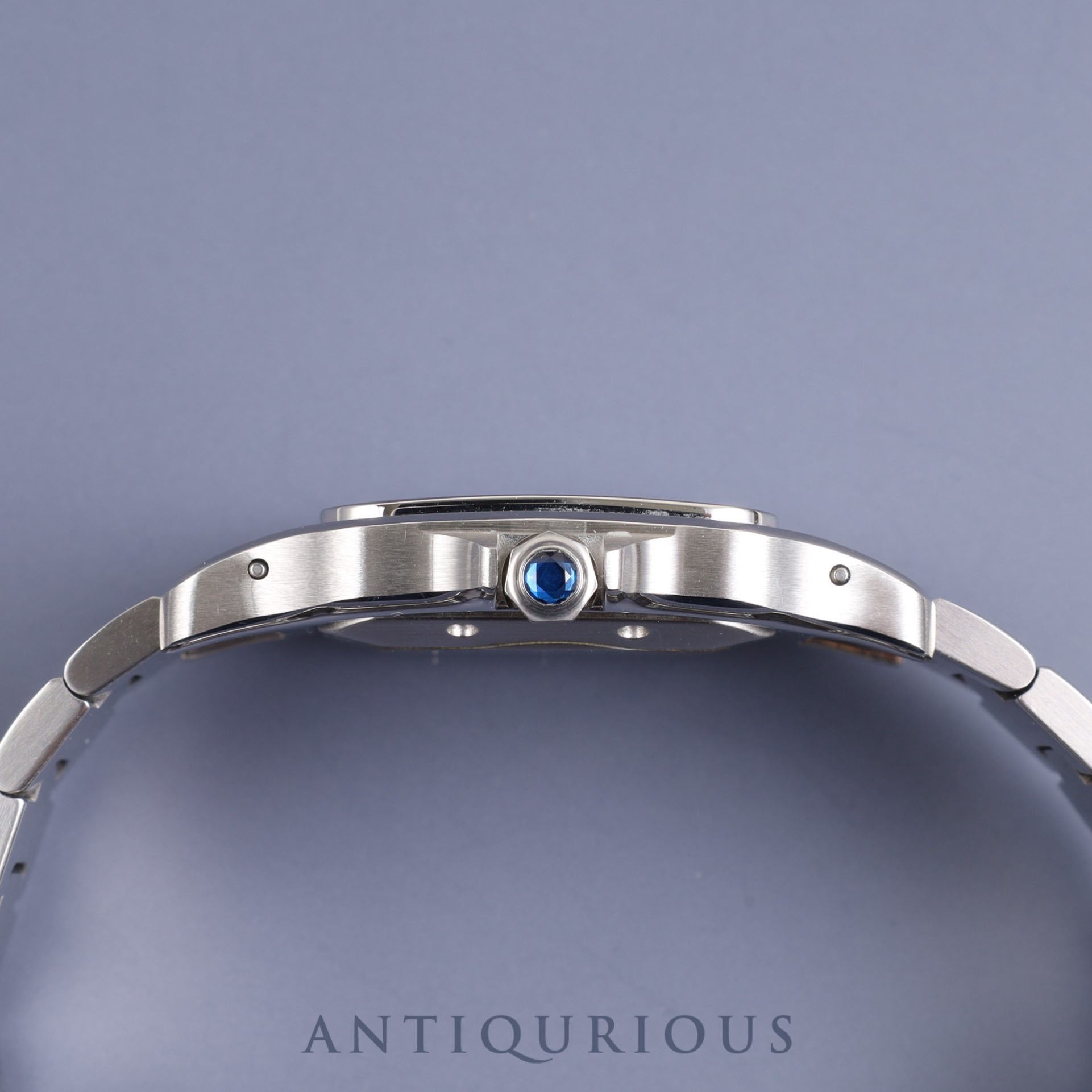 カルティエ サントス ガルベLM W20055D6 / 2319 自動巻き SS SS シルバー文字盤 箱 保証書(2005年) コマ1 オーバーホール済み