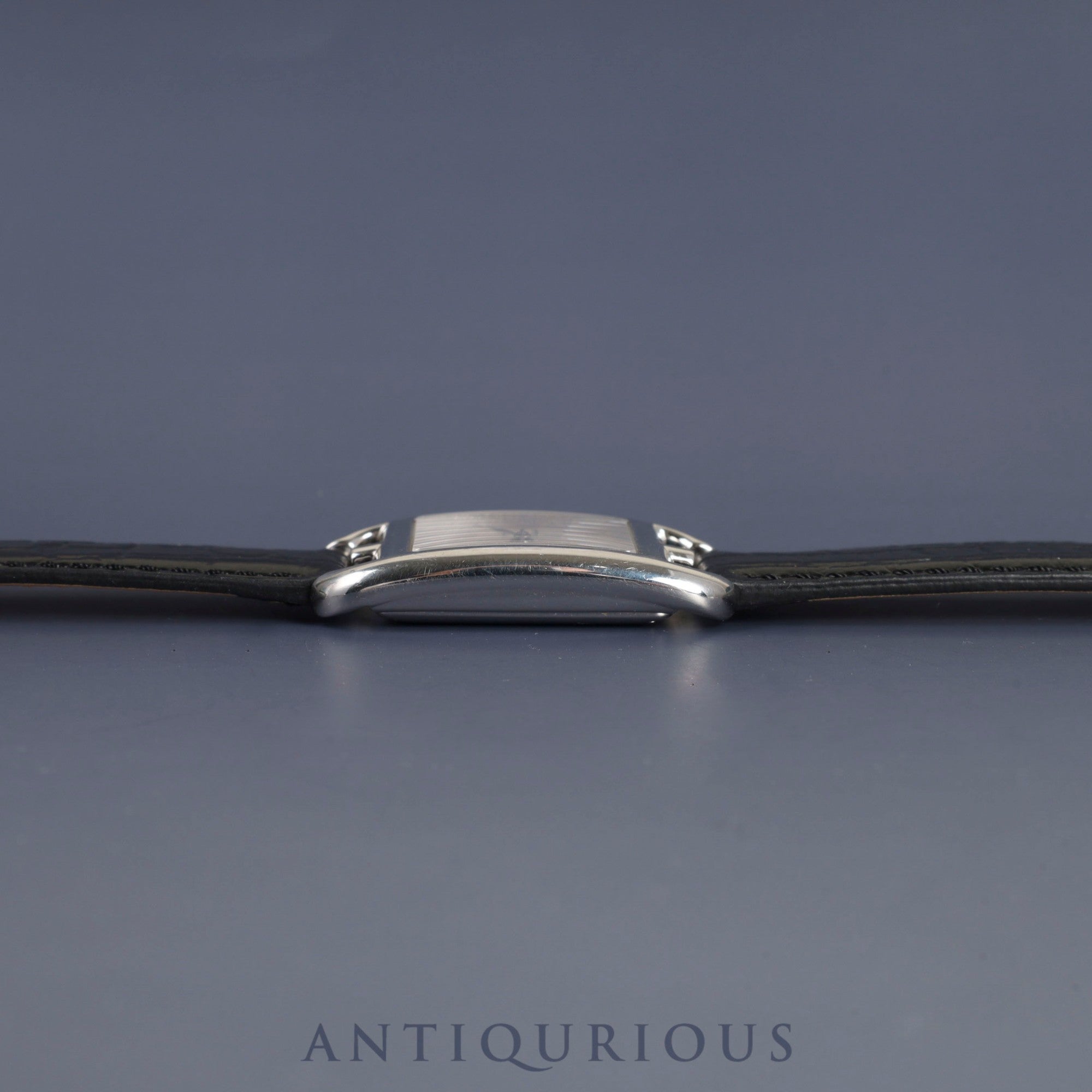 Hermes Cape Cod CC1.710 Automatic SS Leather Genuine Buckle (SS) Silver Arabic Dial Overhauled