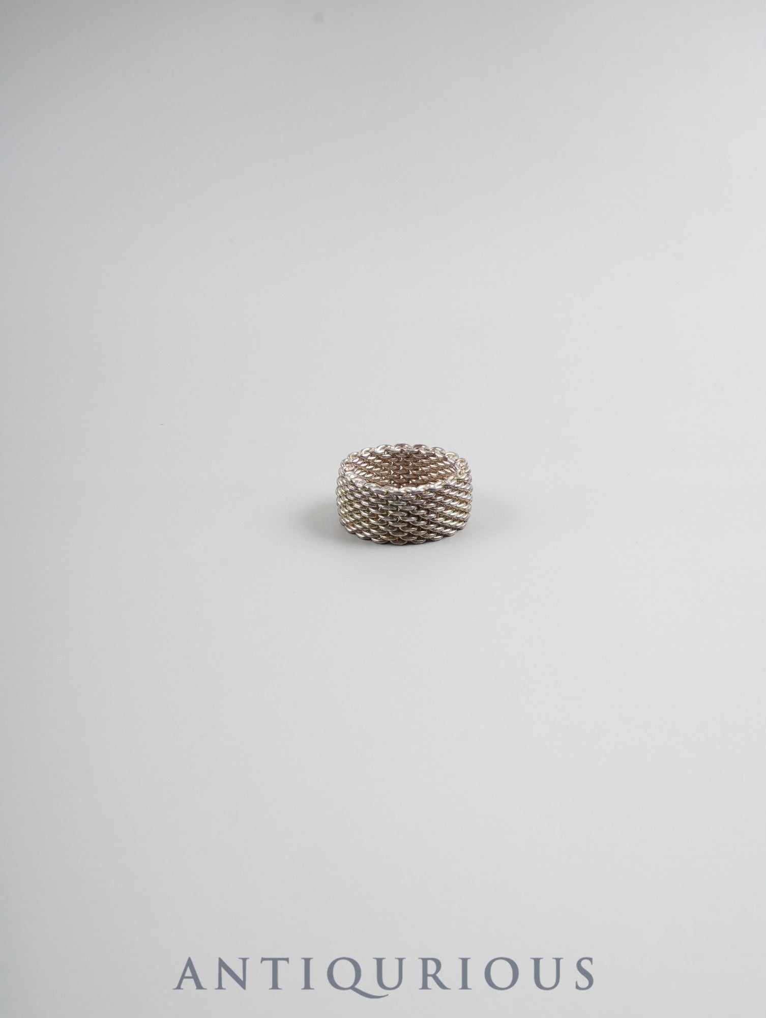 ティファニー リング サマセット スターリングシルバー 約14号 箱 保存袋