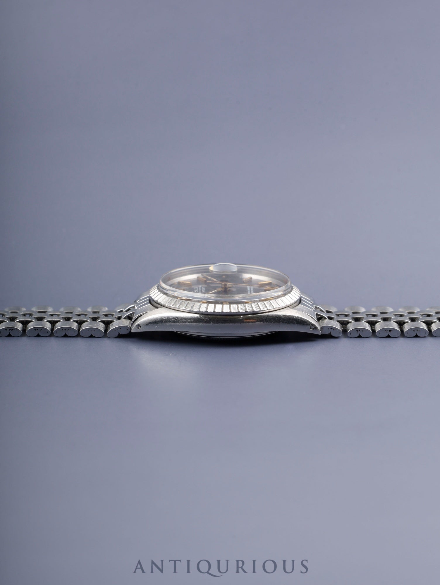 Rolex Datejust 1603 Automatic Caliber 1570 Stainless Steel Sigma Dial Gray Dial 36mm No. 36 (1972) Overhauled