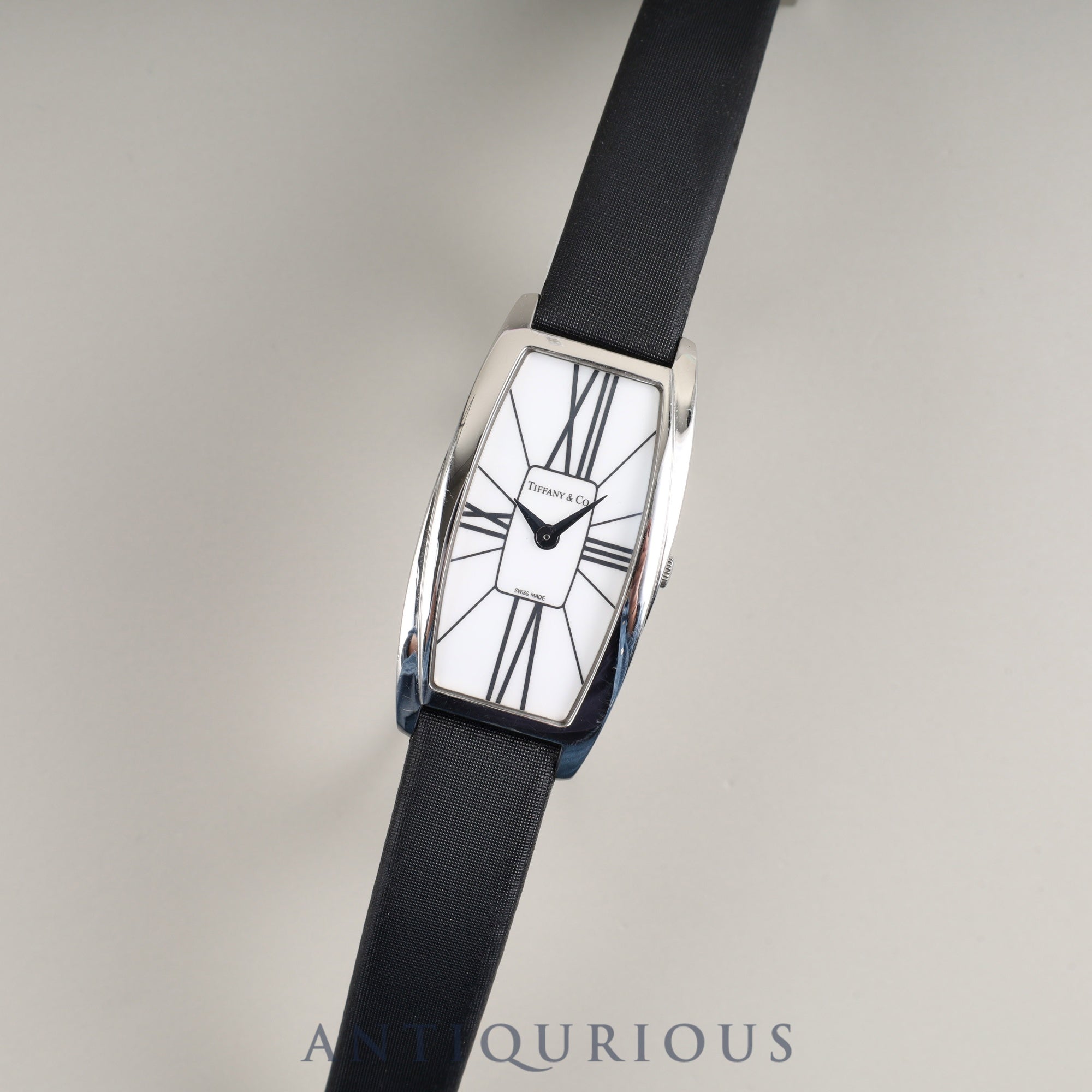 ティファニー ジェメア Z6401.10.10A29A48A クォーツ Cal.976.001 SS 純正ベルト 純正尾錠(SS)ホワイト文字盤 オーバーホール済み