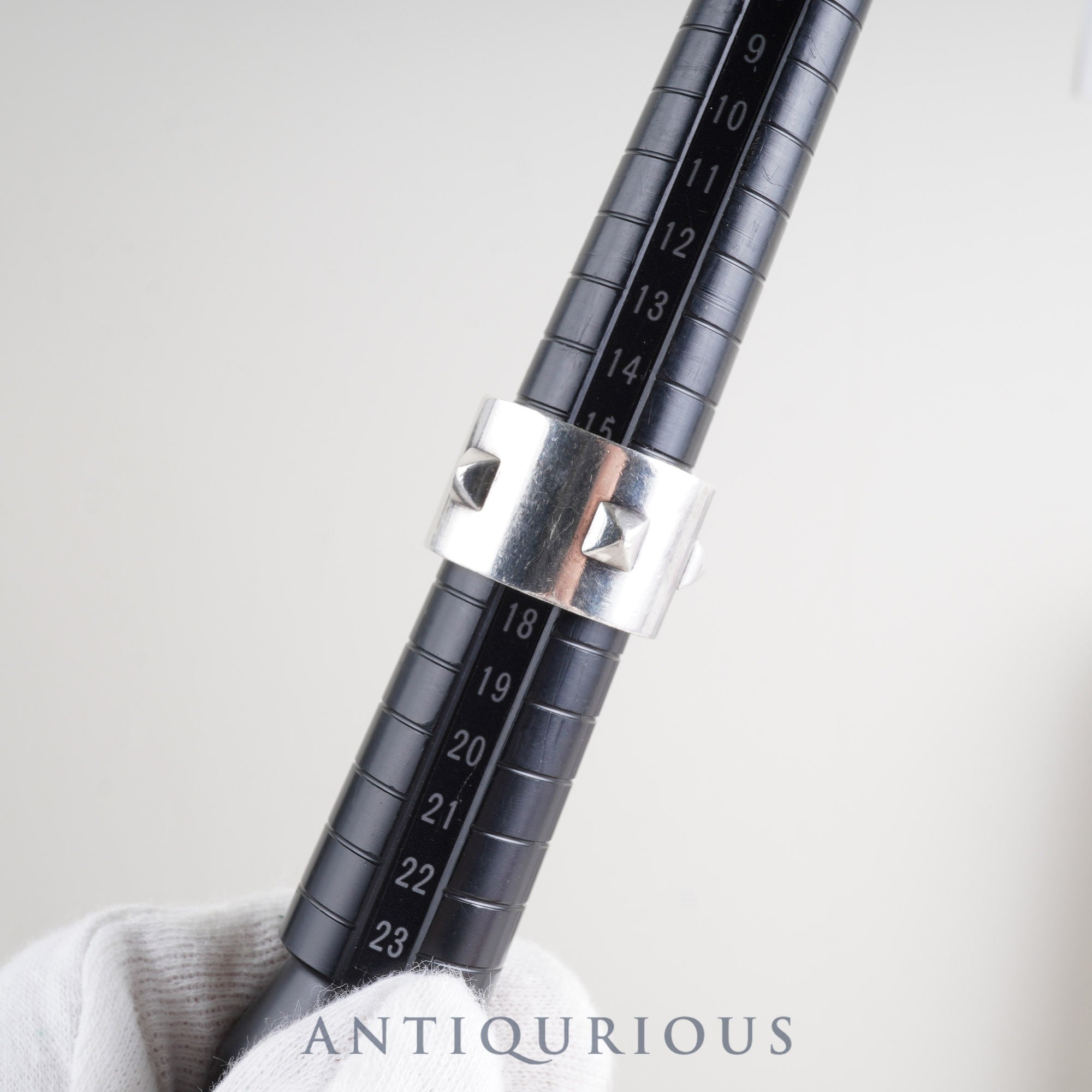 エルメス リング ミニクルー GM スターリングシルバー #57 箱 19年刻