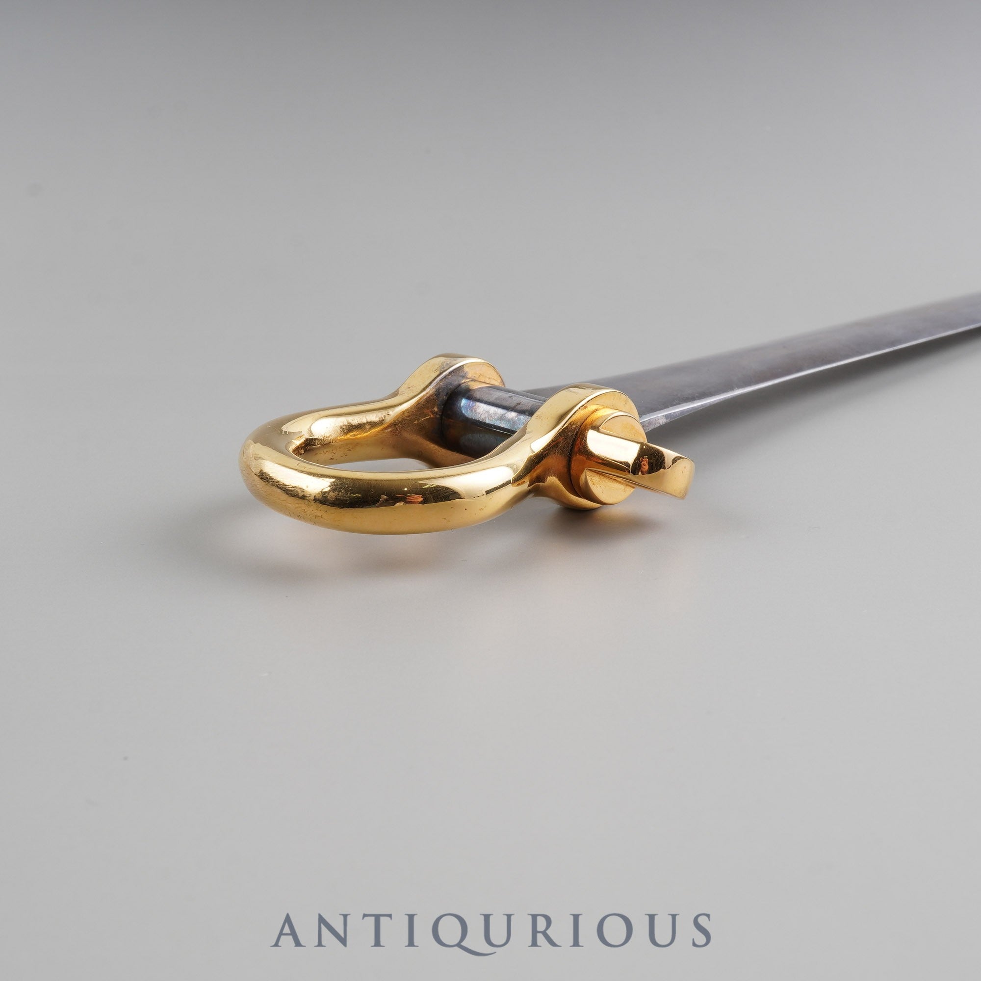 エルメス ペーパーナイフ メタル シルバー×ゴールド