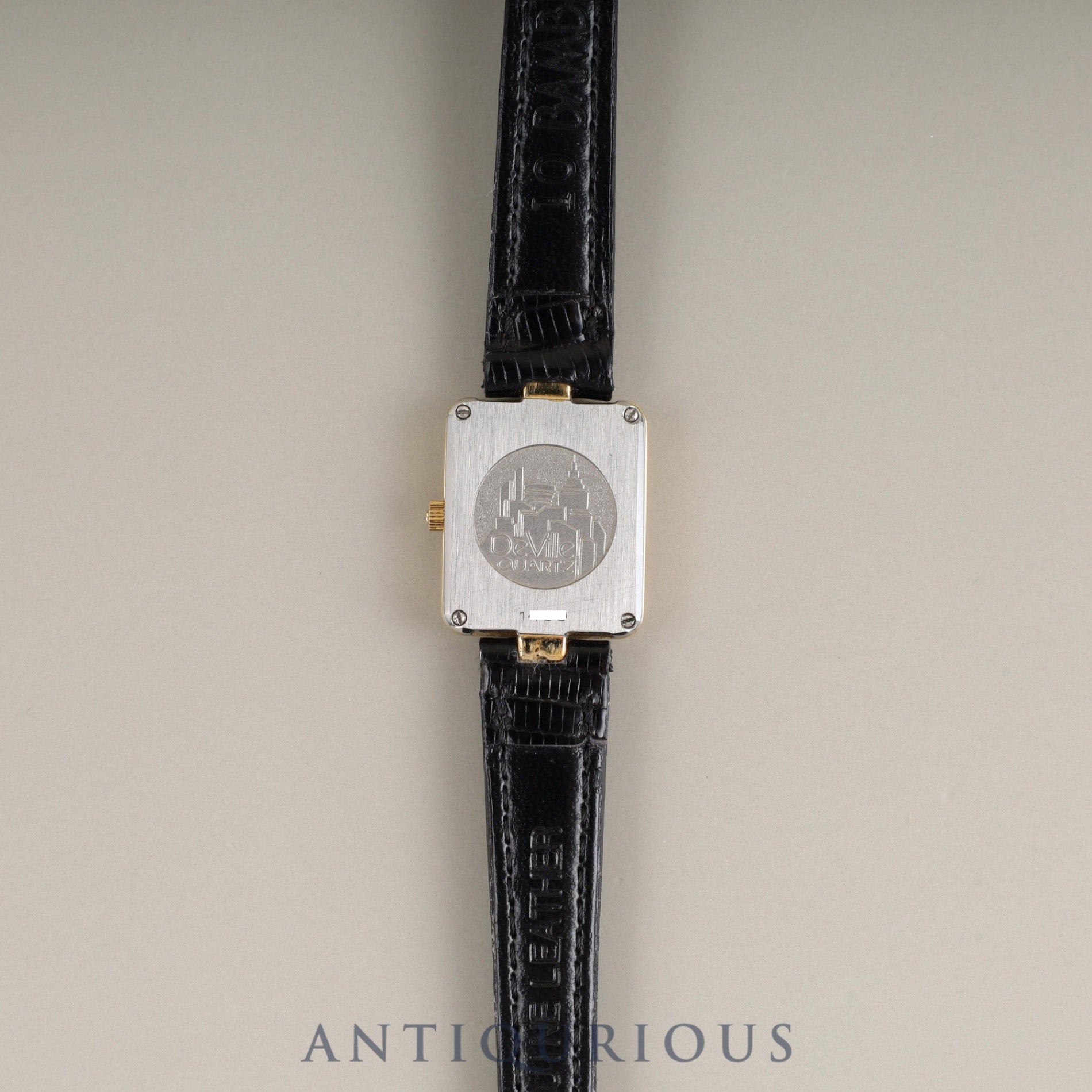 オメガ デ・ヴィル 595.0070 クォーツ Cal.- GP 革 純正尾錠(GP) シャンパン文字盤 純正ベルト オーバーホール済み