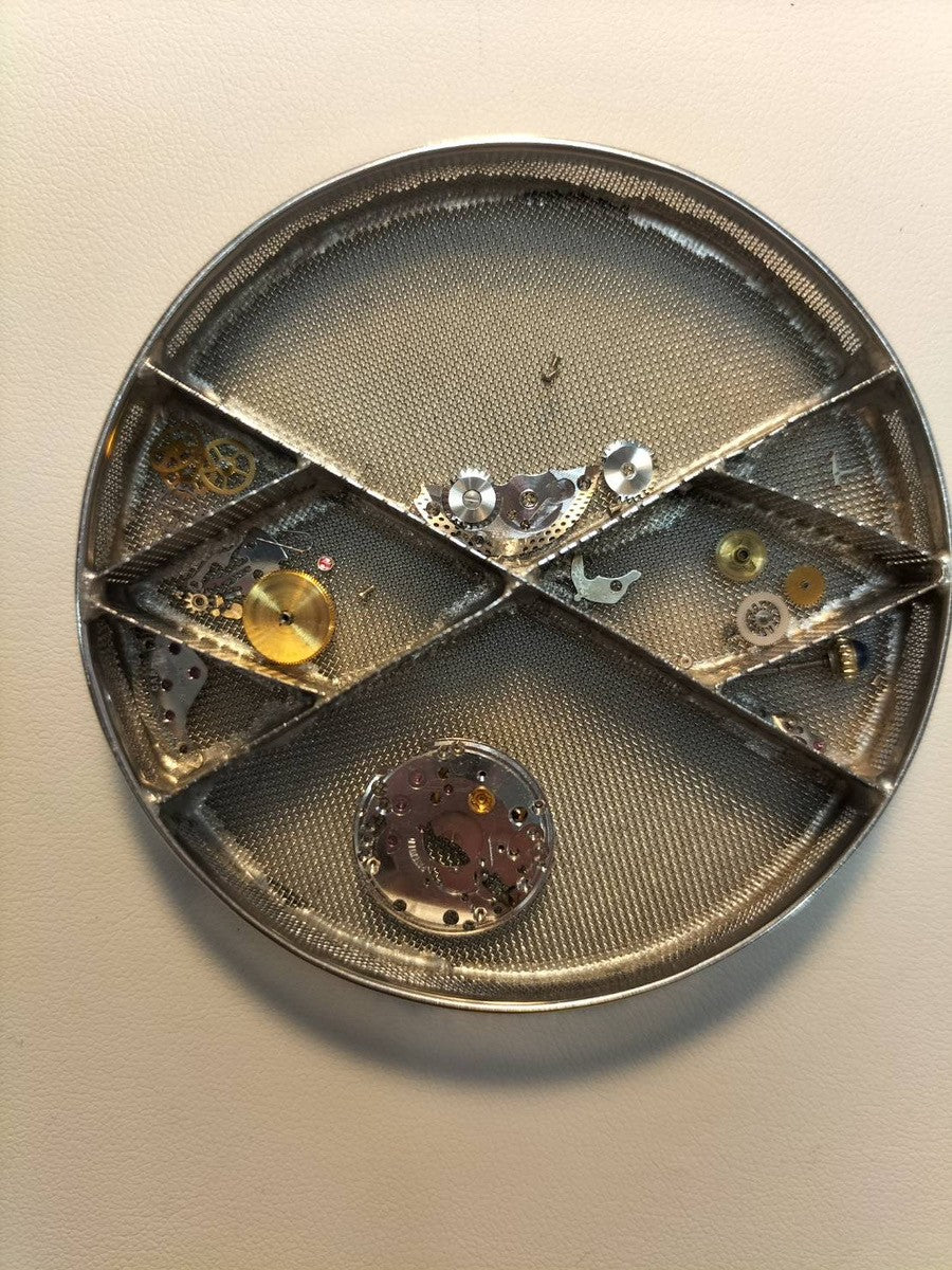 カルティエ マストタンク LM 手巻き Cal.78-1 SV925 革 純正尾錠(GP) ガーネットダイアル ボルドー文字盤オーバーホール済み