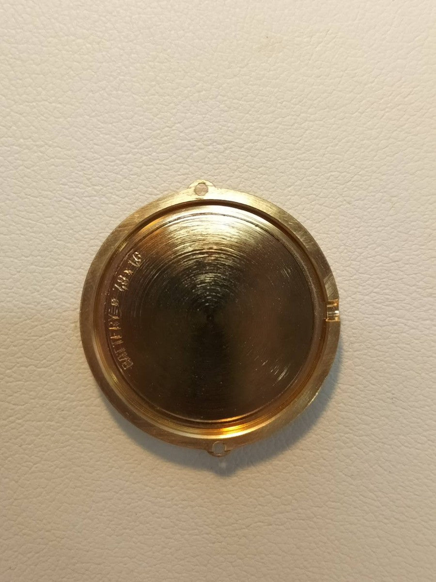 カルティエ マスト ヴァンドーム VLC SM 590004 クォーツ Cal.90 SV925 革 純正Dバックル(GP)アラビア文字盤 オーバーホール済み