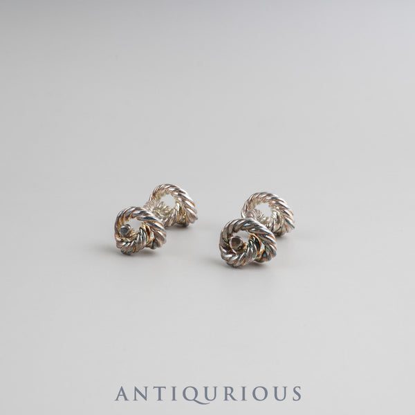 エルメス カフリンクス ロープモチーフ SV925 13.6g 箱