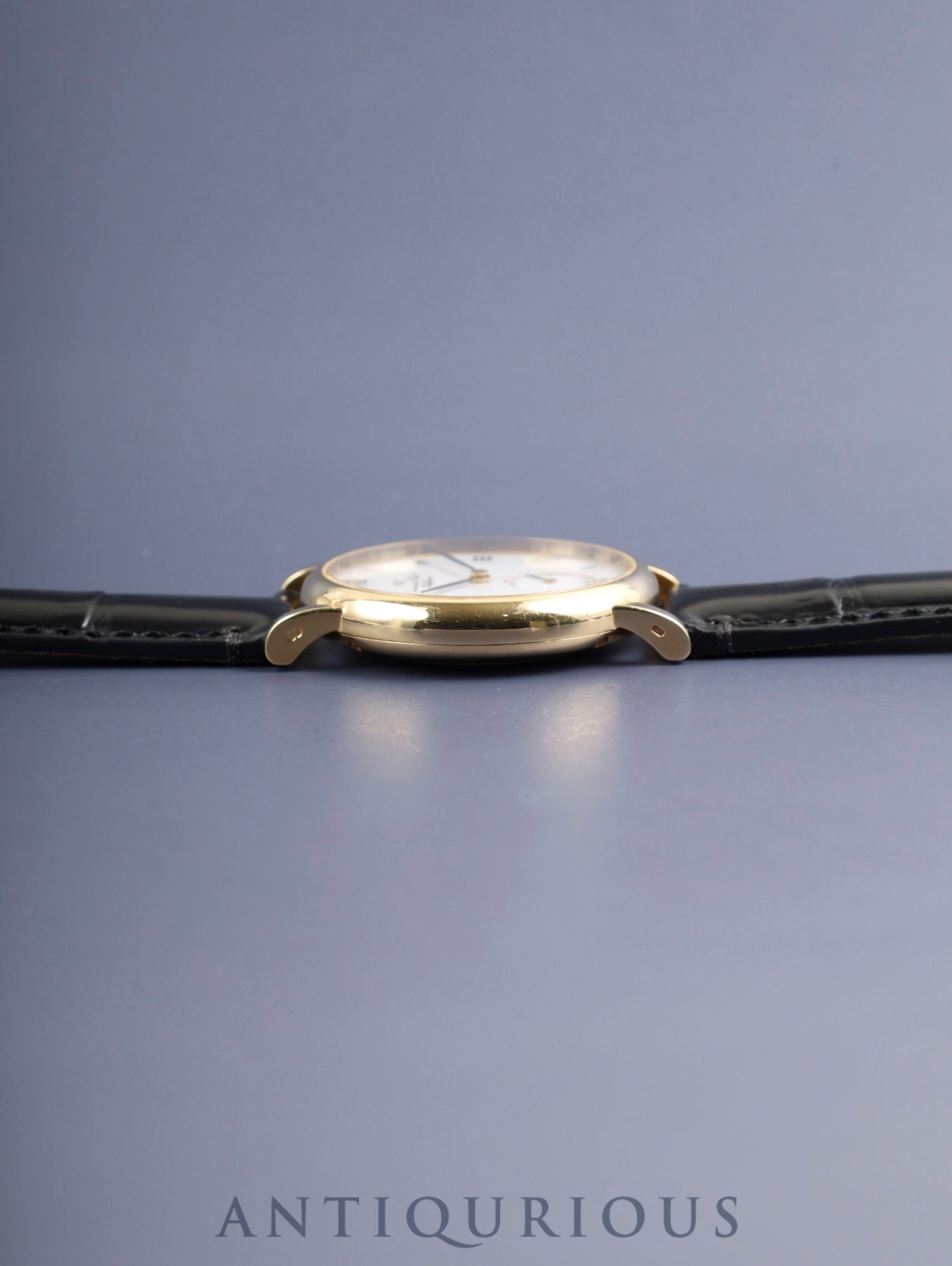 IWC ポートフィノ 2533-001 手巻き Cal.C.4231 750YG 革 純正ピンバックル(GP)ホワイトローマン文字盤 オーバーホール済み アイダブリュシー