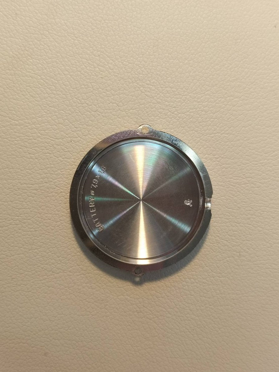 Cartier Must Colisee 690002 Quartz Cal.90 SV925 Leather Genuine D Buckle (SS) White Roman Dial Overhauled