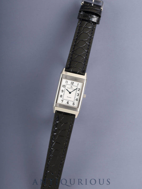 ジャガー・ルクルト レベルソ クラシック 250.8.86 手巻き Cal.846/1 SS 革 純正ピンバックル(SS)シルバーアラビア文字盤 オーバーホール済み