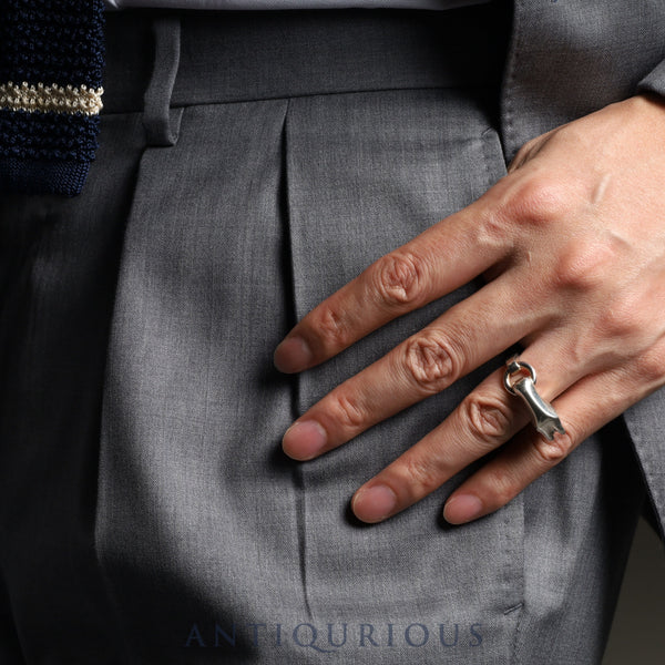 エルメス リング ギャロップ スターリングシルバー #54 15年刻