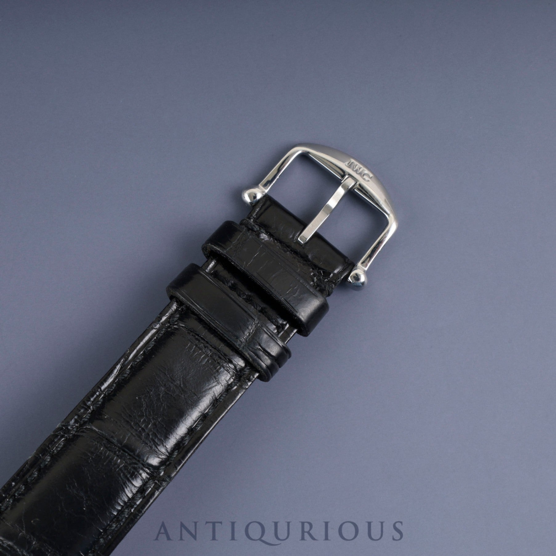 IWC Portofino IW351320 Automatic Caliber 30120 Stainless Steel Watch with Genuine Leather Strap and Genuine Stainless Steel Buckle, White Dial, Booklet, Cloth, Overhauled