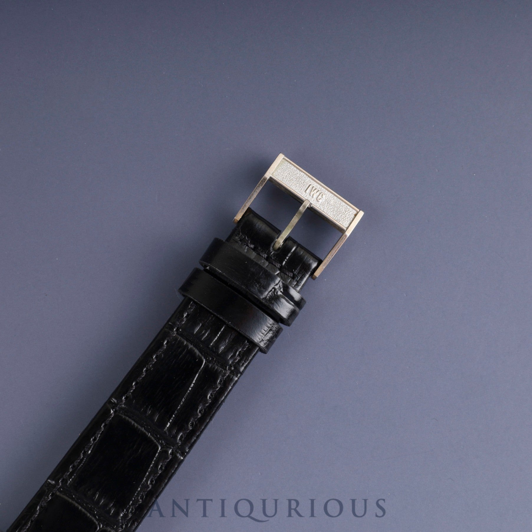 IWC オールドインター 手巻き Cal.C.89 SS 革 純正尾錠(SS) シルバー文字盤 オーバーホール済み アイダブリュシー