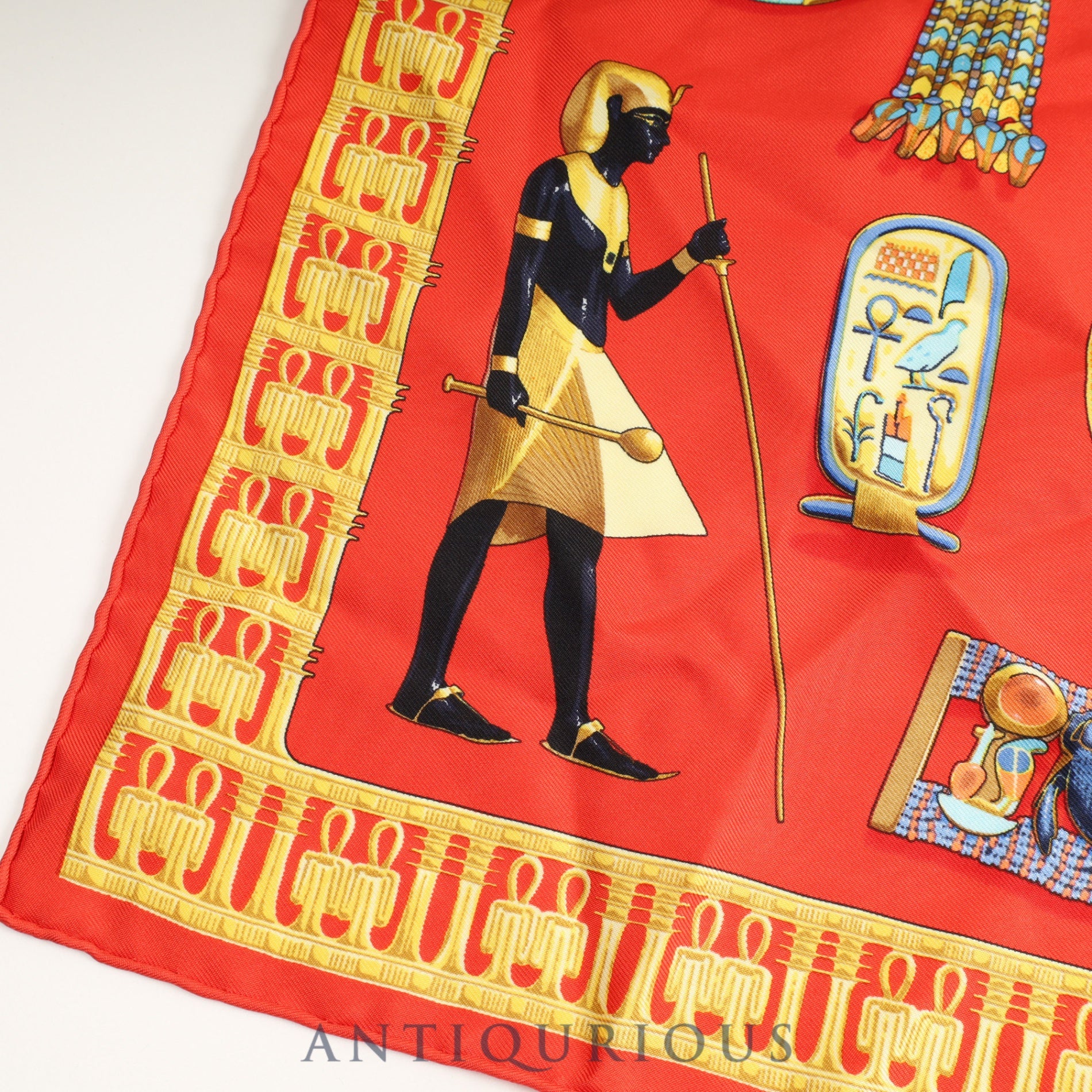 エルメス スカーフ カレ45 TUTANKHAMUN ツタンカーメン