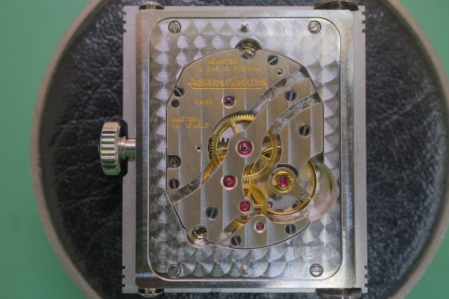 ジャガー・ルクルト レベルソ クラシック ラージ スモールセコンド 214.8.62 手巻き Cal.822/2 SS 革 純正尾錠(SS) アラビア文字盤 オーバーホール済み