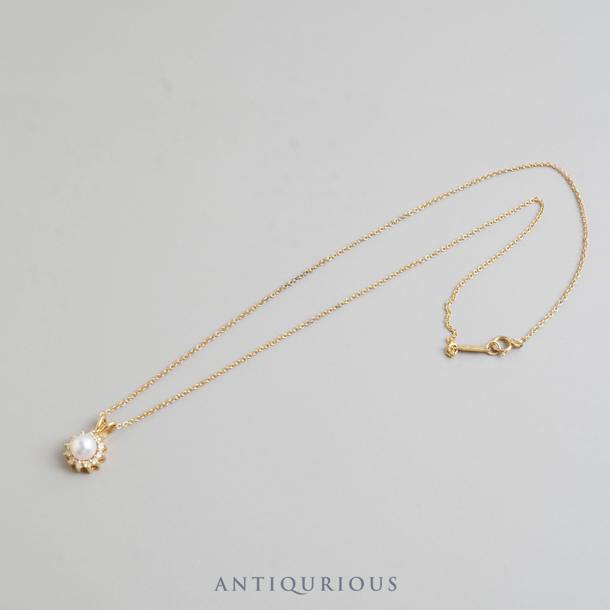 tiffany necklace pearl diamond