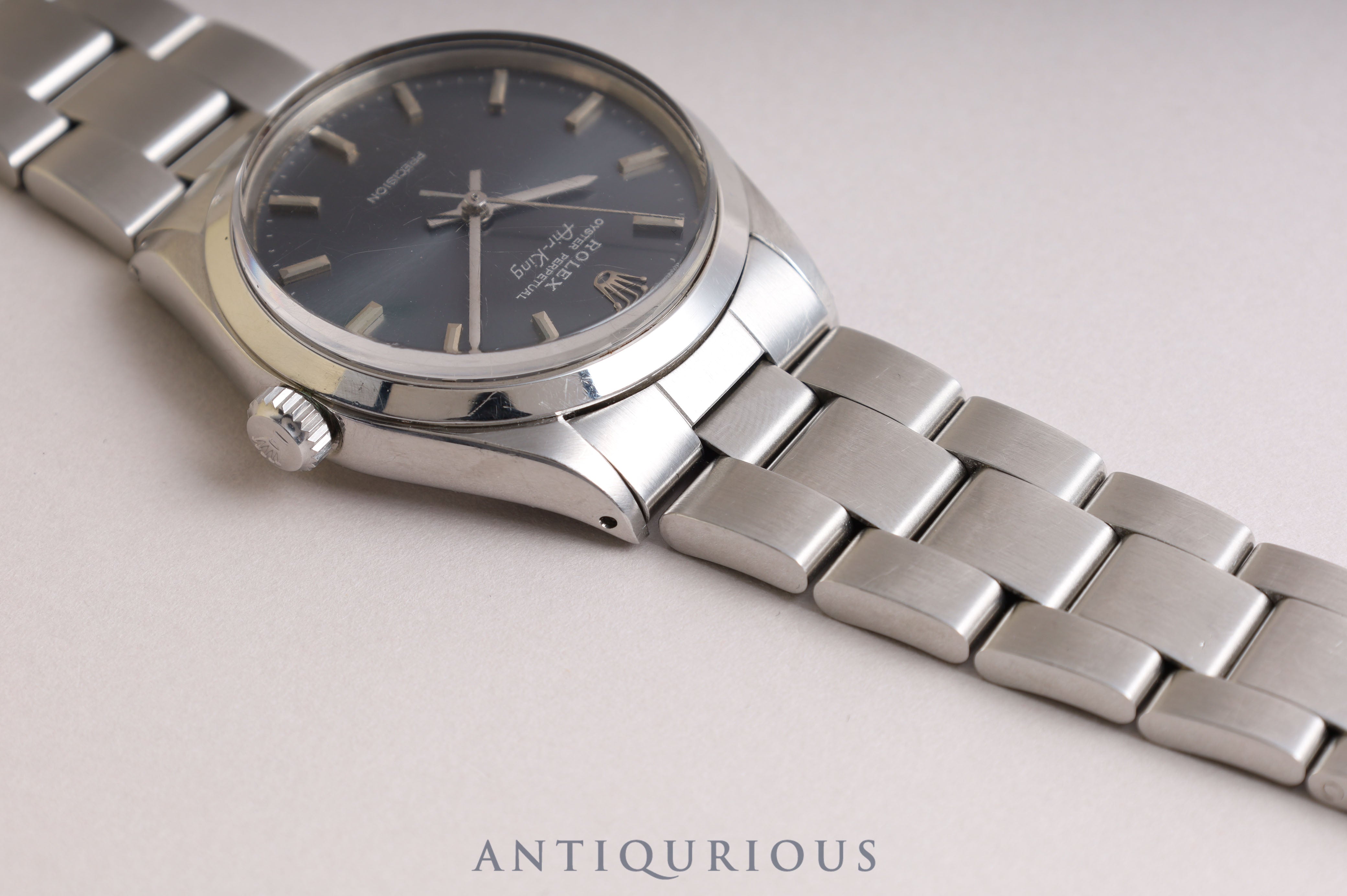 Rolex Air King 5500 Grey Dial