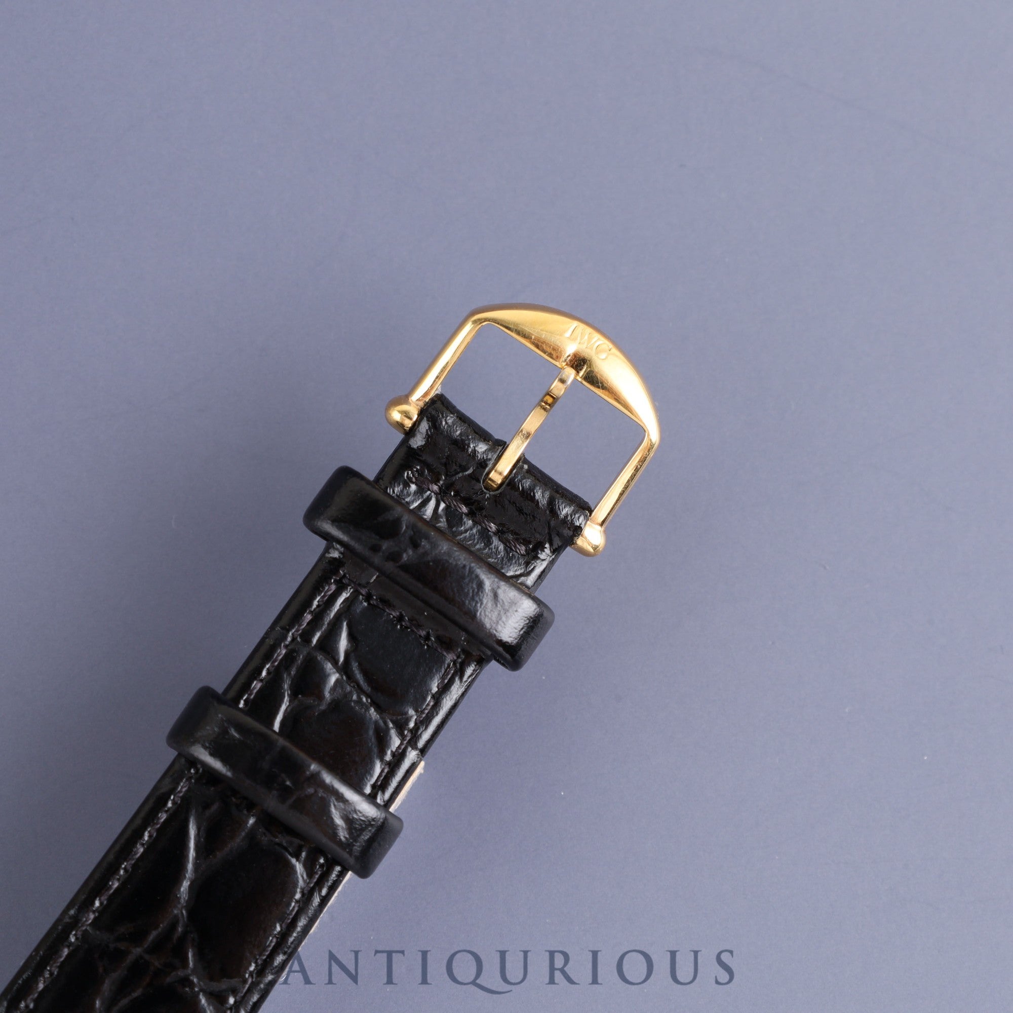 IWC Portofino IW2532 Manual winding Cal.4231 YG Leather Genuine buckle (GP) White dial 31.0mm Overhauled IWC