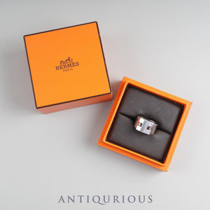 Hermes Hercules Ring, SV925, #52, Approx. Size 11, Box