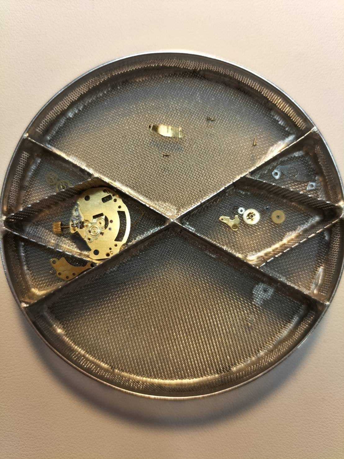 Hermes Cloajour CR1.220 Quartz Cal.976.001 SS/GP SS/GP Gold Dial Overhauled