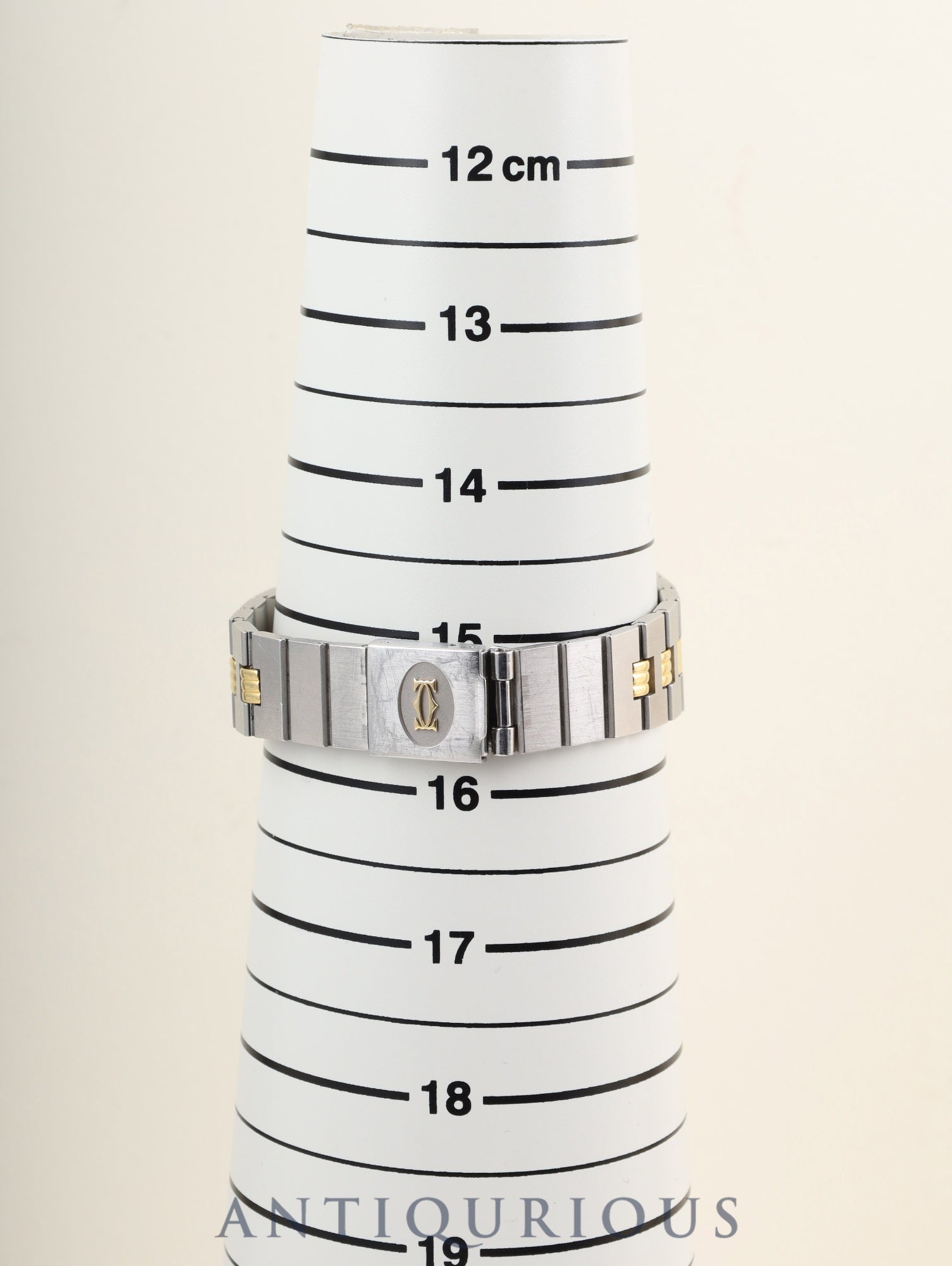 カルティエ サントス ガルベ LM 2961 自動巻き Cal.2671 SS/YG SS/YG ホワイトローマン文字盤 オーバーホール済み