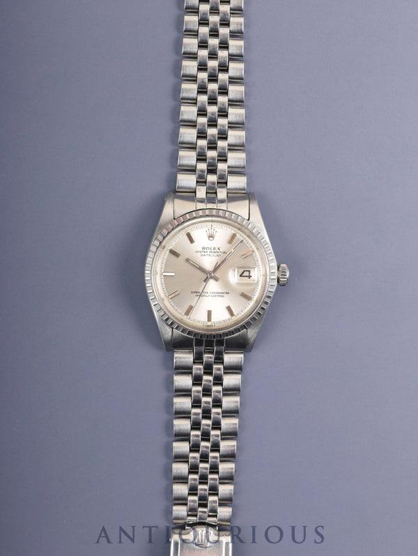 Rolex Datejust 1603 Automatic Caliber 1570 Stainless Steel Silver Dial No. 24 (1968) Overhauled