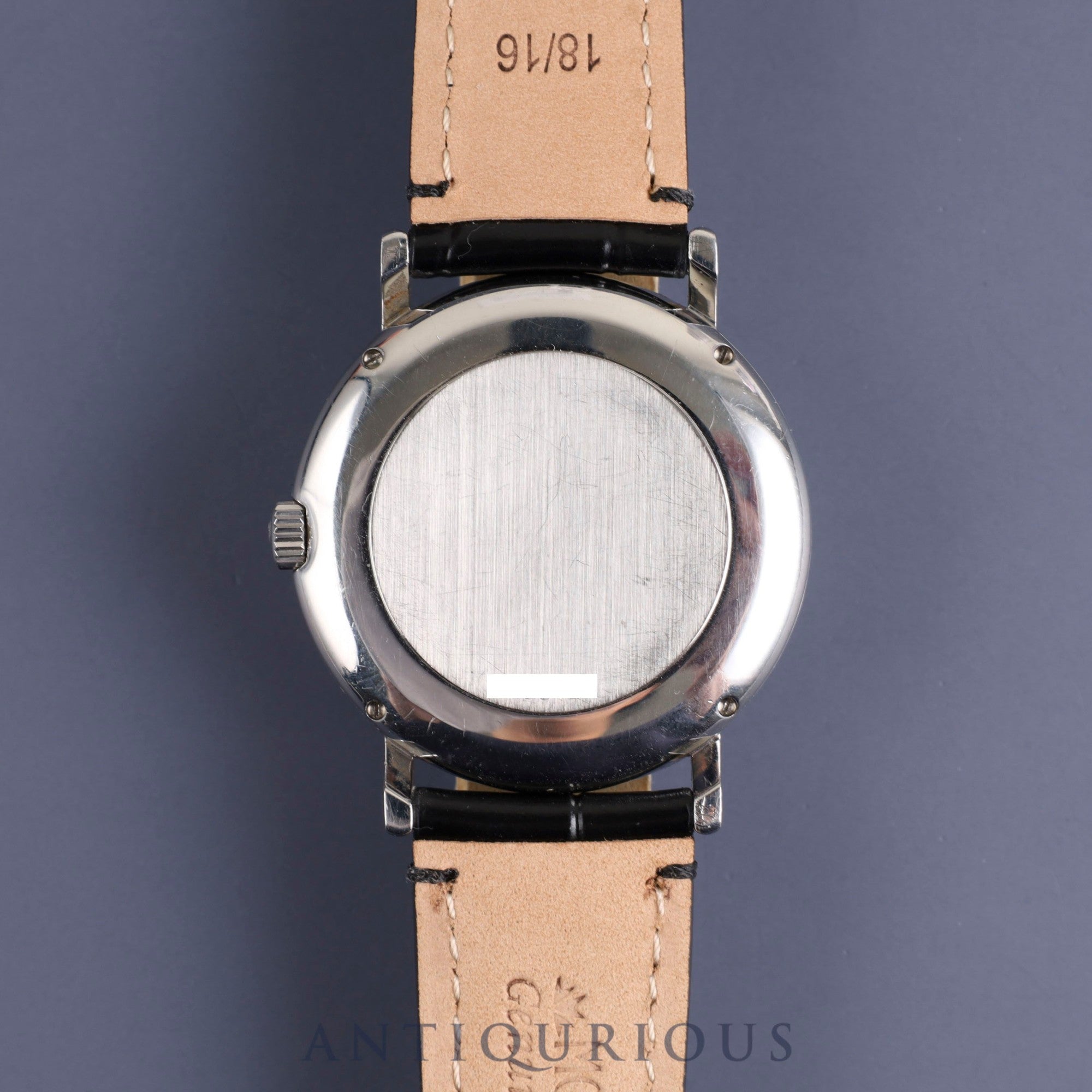 IWC Portofino 3513 Automatic Cal.37521 SS Leather Genuine Buckle (SS) White Dial Overhauled IWC