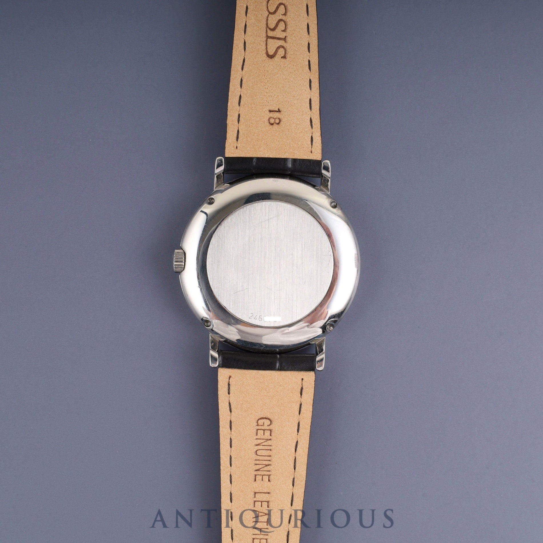 アイダブリュシー ポートフィノ IW351403 自動巻き Cal.C.37521 SS 革 社外尾錠(SS) ホワイト文字盤 オーバーホール済み