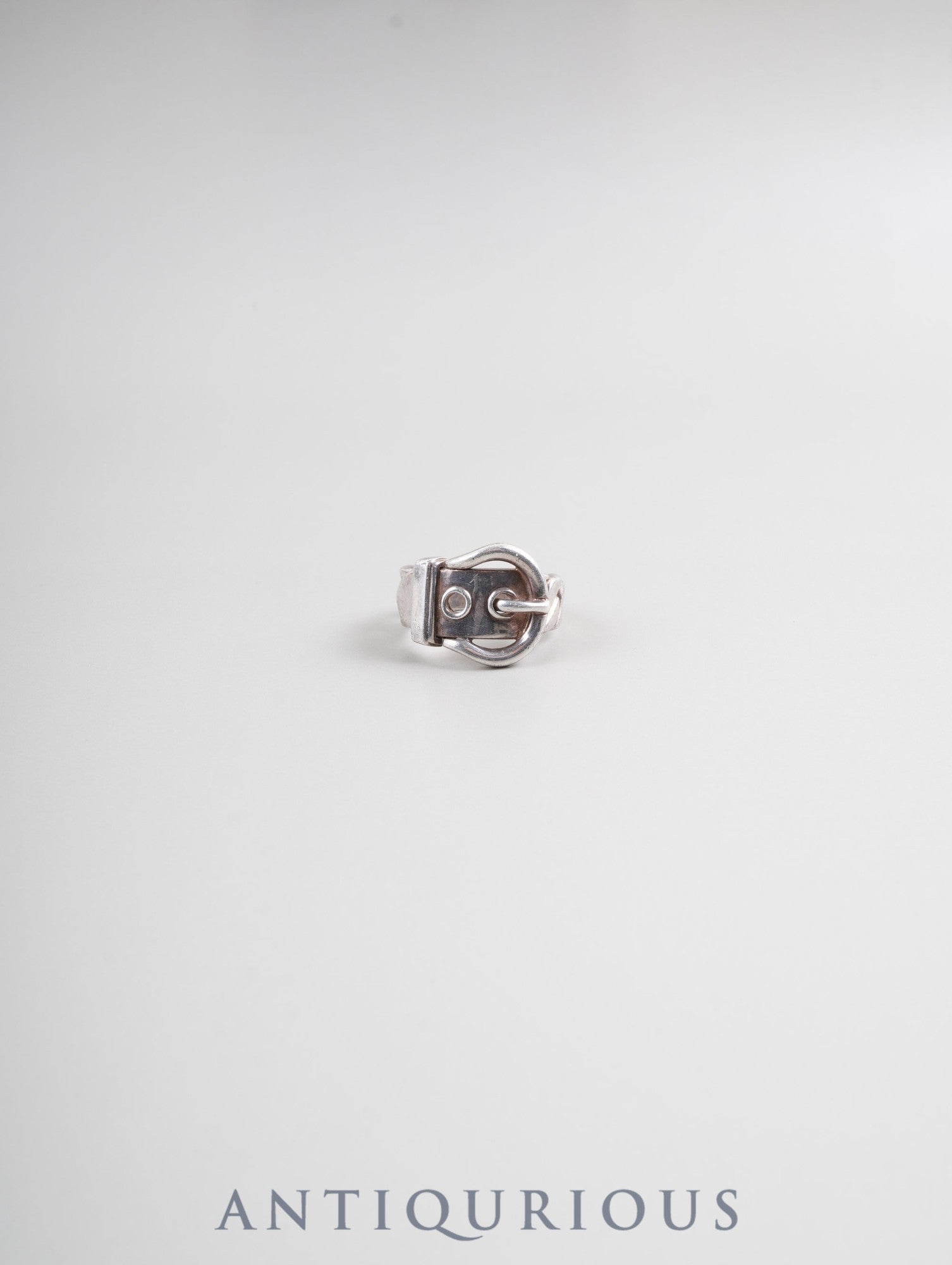 エルメス リング ブックルセリエ スターリングシルバー 約11号