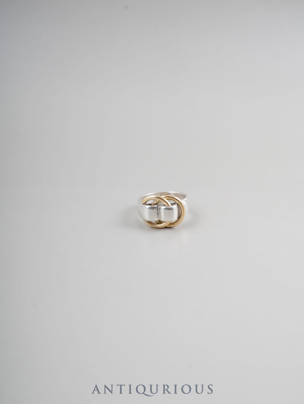 エルメス リング ドゥザノー SV925/750 約10.5号