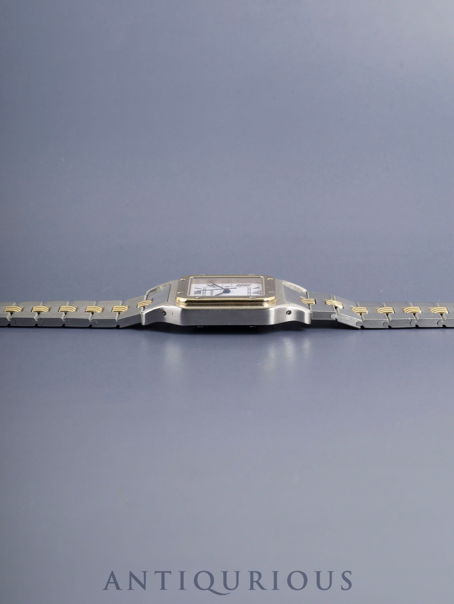 カルティエ サントス カレ LM 2961 自動巻き SS/YG SS/YG ホワイトローマン文字盤(SWISS MADE表記)カルティエブティックにてコンプリートサービス済み