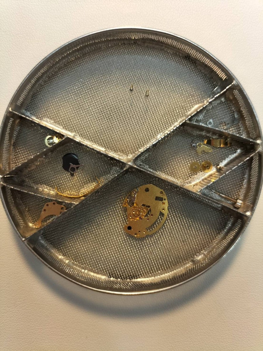 エルメス ラリー RA1.210 クォーツ Cal.976.001 SS SS グレー文字盤 オーバーホール済み