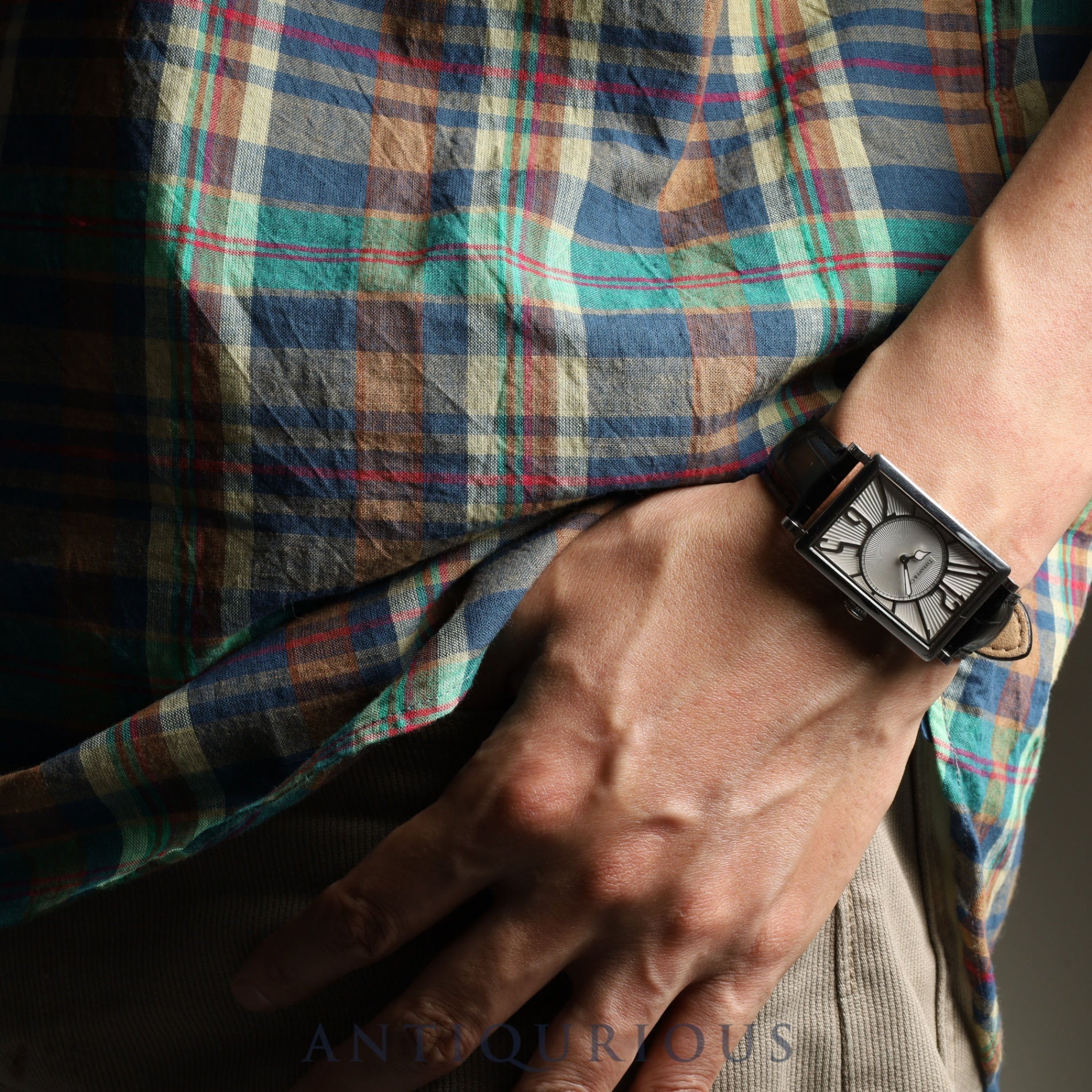 Tiffany Gallery Z3002.10.10A21A68A Quartz Cal.976.001 SS Leather Genuine Buckle (SS) Silver Dial Overhauled