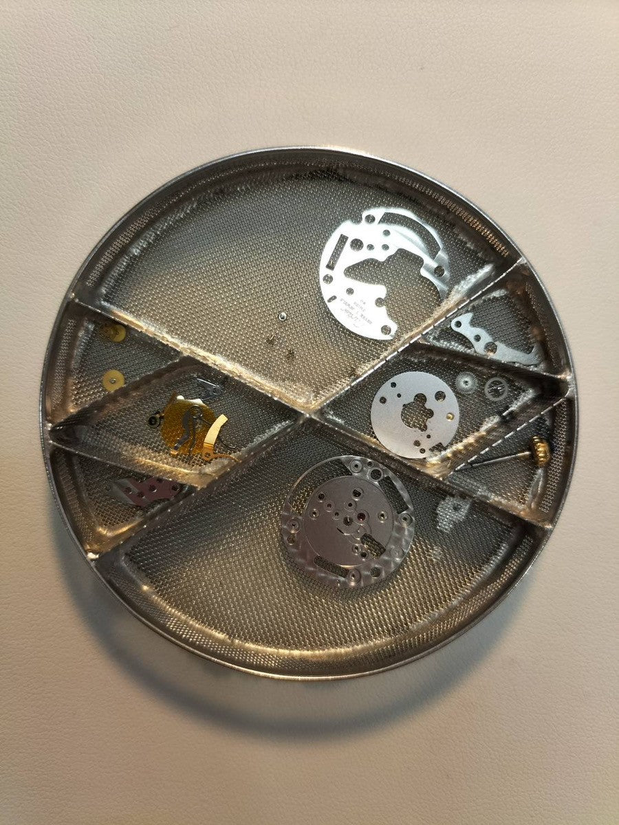 Cartier Must Vendôme VLC LM 590003 Quartz Caliber 90 SV925 Leather Strap with Genuine GP Buckle, Ivory Roman Dial, Overhauled