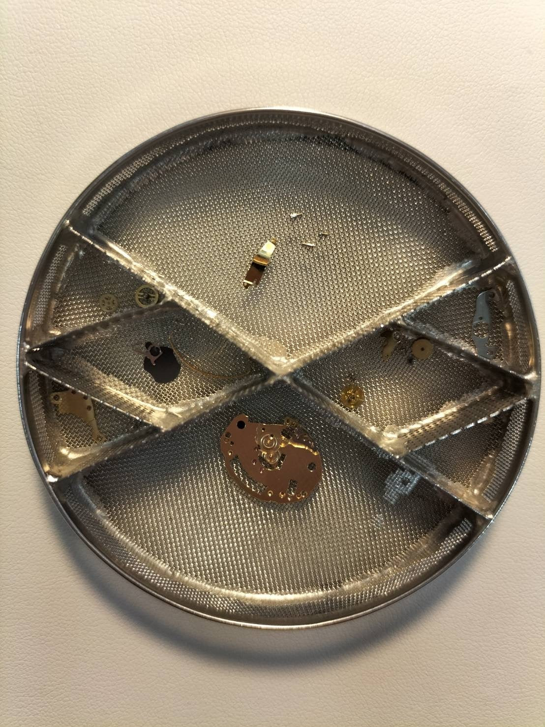 Hermes Cloajour 75.03 Quartz Cal.976.001 SS/GP SS/GP White Dial Warranty (1994) Box Booklet Overhauled
