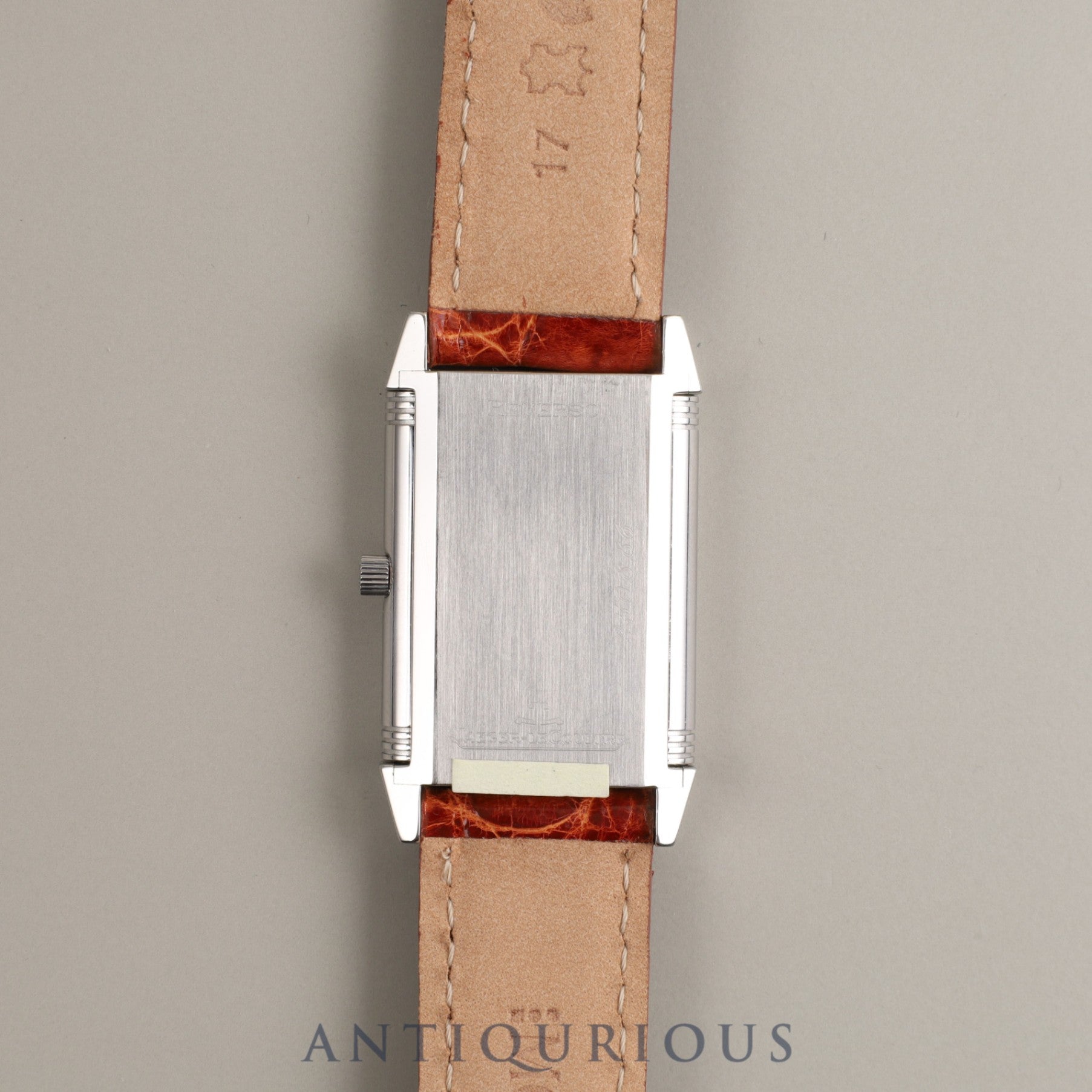 Jaeger-LeCoultre Reverso Classic 250.8.86/Q2508420 Manual winding Cal846/1 Silver dial Warranty card (1995) Box Instruction manual