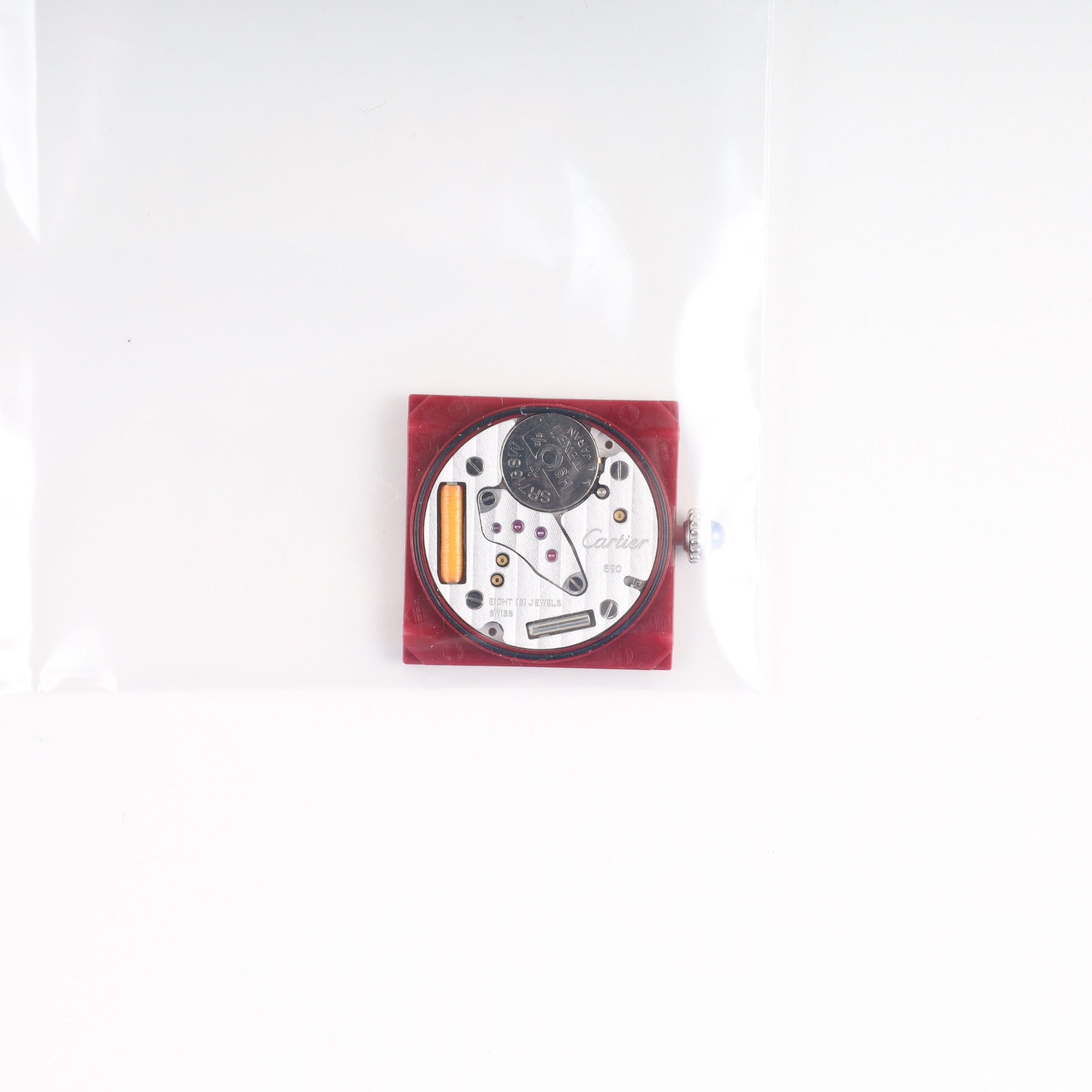 カルティエ マストタンク LM 6900006 / W1001465 クォーツ Cal.690 SV925 革 純正Dバックル(SS) ホワイトローマン文字盤 箱 冊子 保証書(1995年) オーバーホール済み 新品仕上げ済み